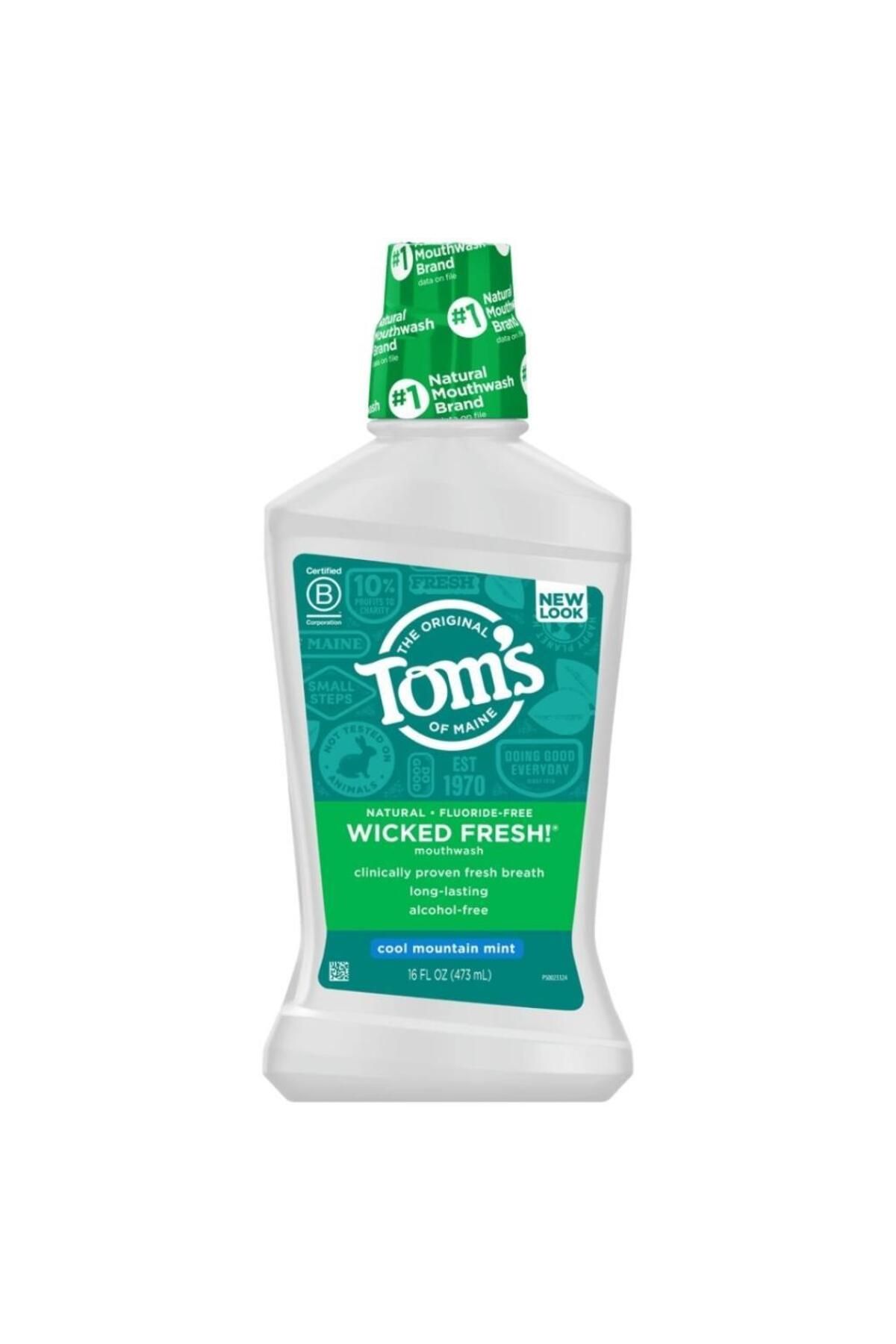 tom's of maine Wicked Fresh! A[iz Gargarasi Cool Mountain Mint 473 ml