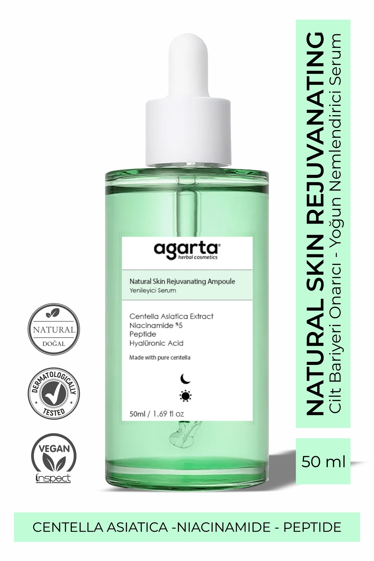 2'Li Set Gözenek Sıkılaştırıcı Tonik 200 Ml & Yenileyici Serum 50 Ml — Tnk-Ynlyici — تصویر 2 از 3