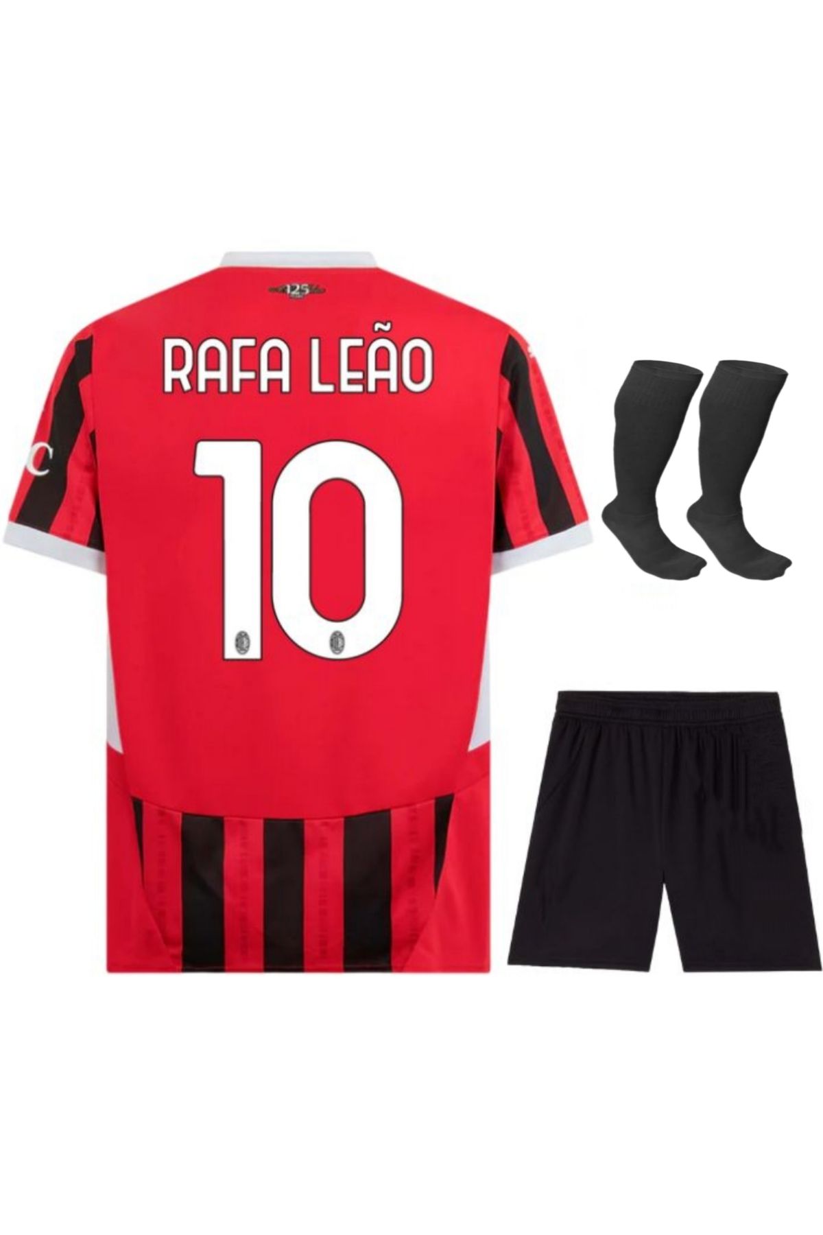 HNsport-Rafa Leao Kids Jersey - Shorts and Socks Set 1