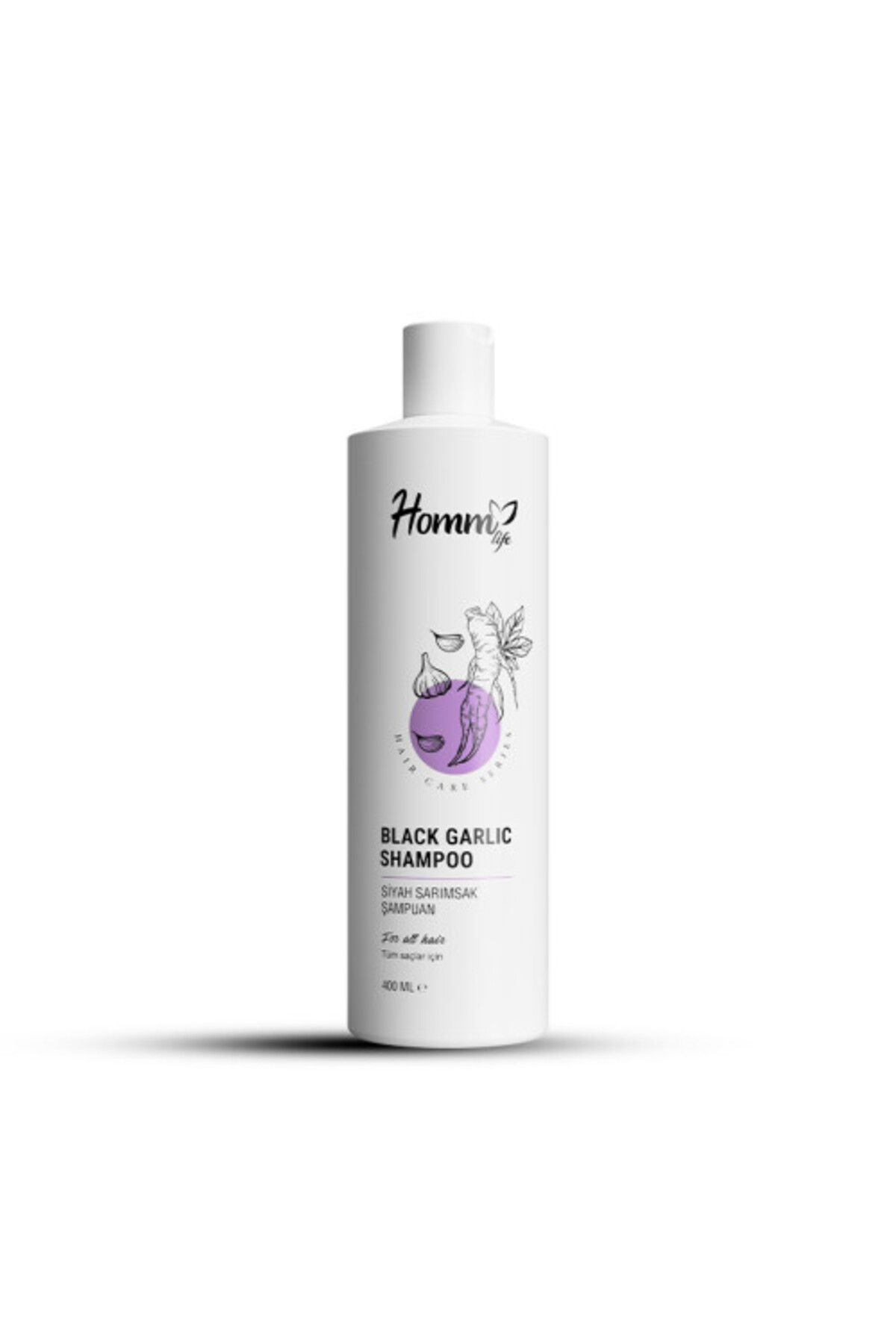 Homm Life Siyah Sarımsak Şampuan 400 Ml