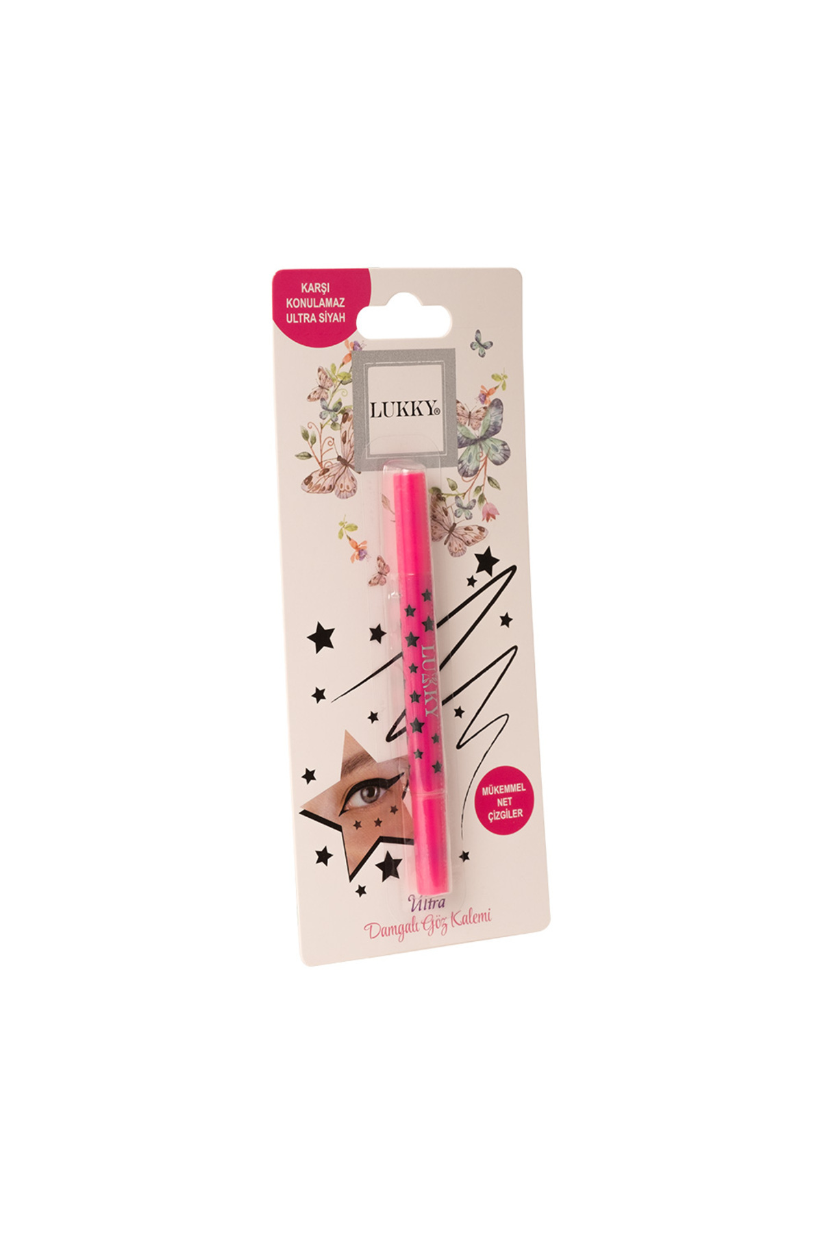 خط چشم و چاپ ستاره‌ای دو در یک