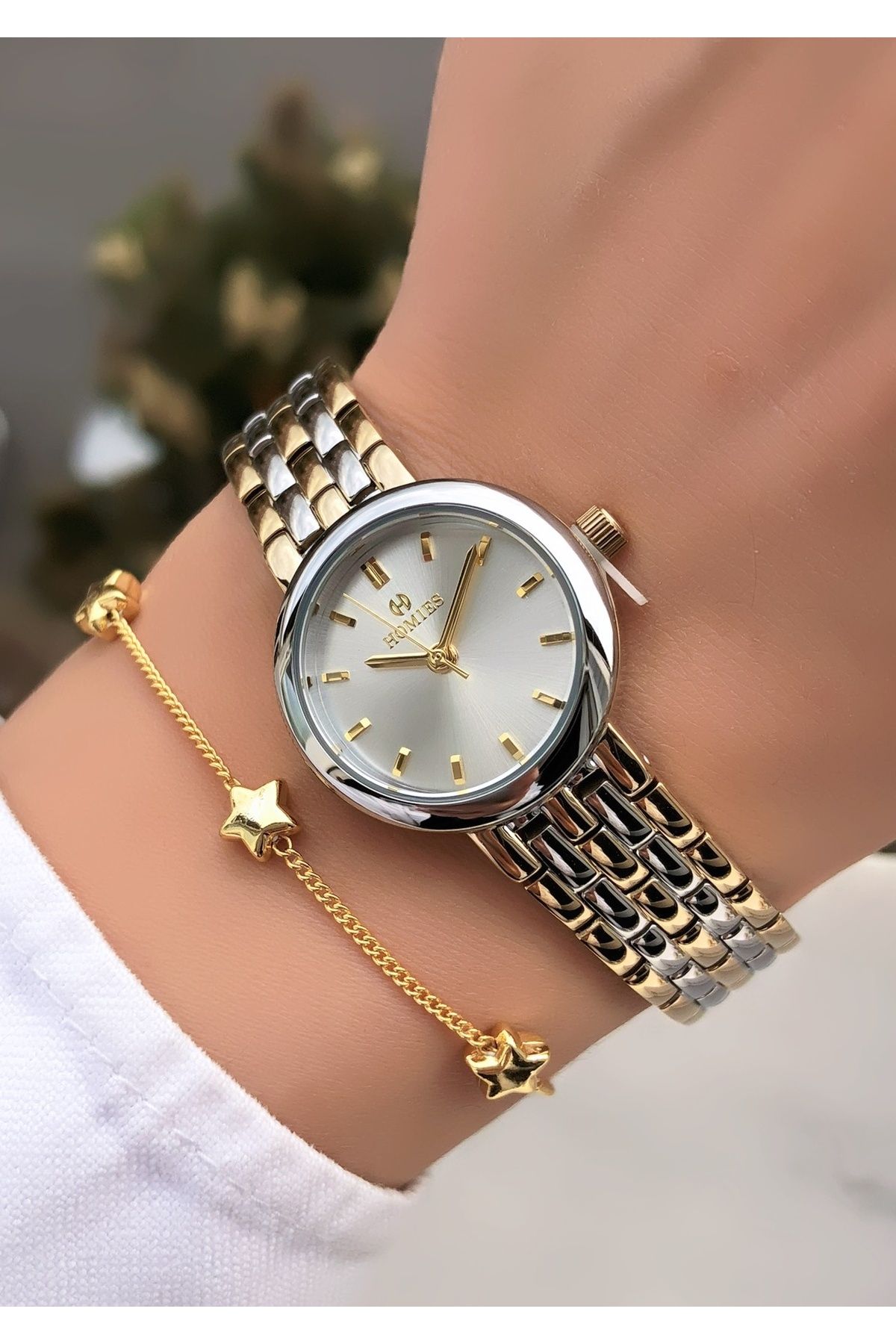 Homies-Original Invoice Waterproof Women's Wrist Watch with Bracelet Gift 3