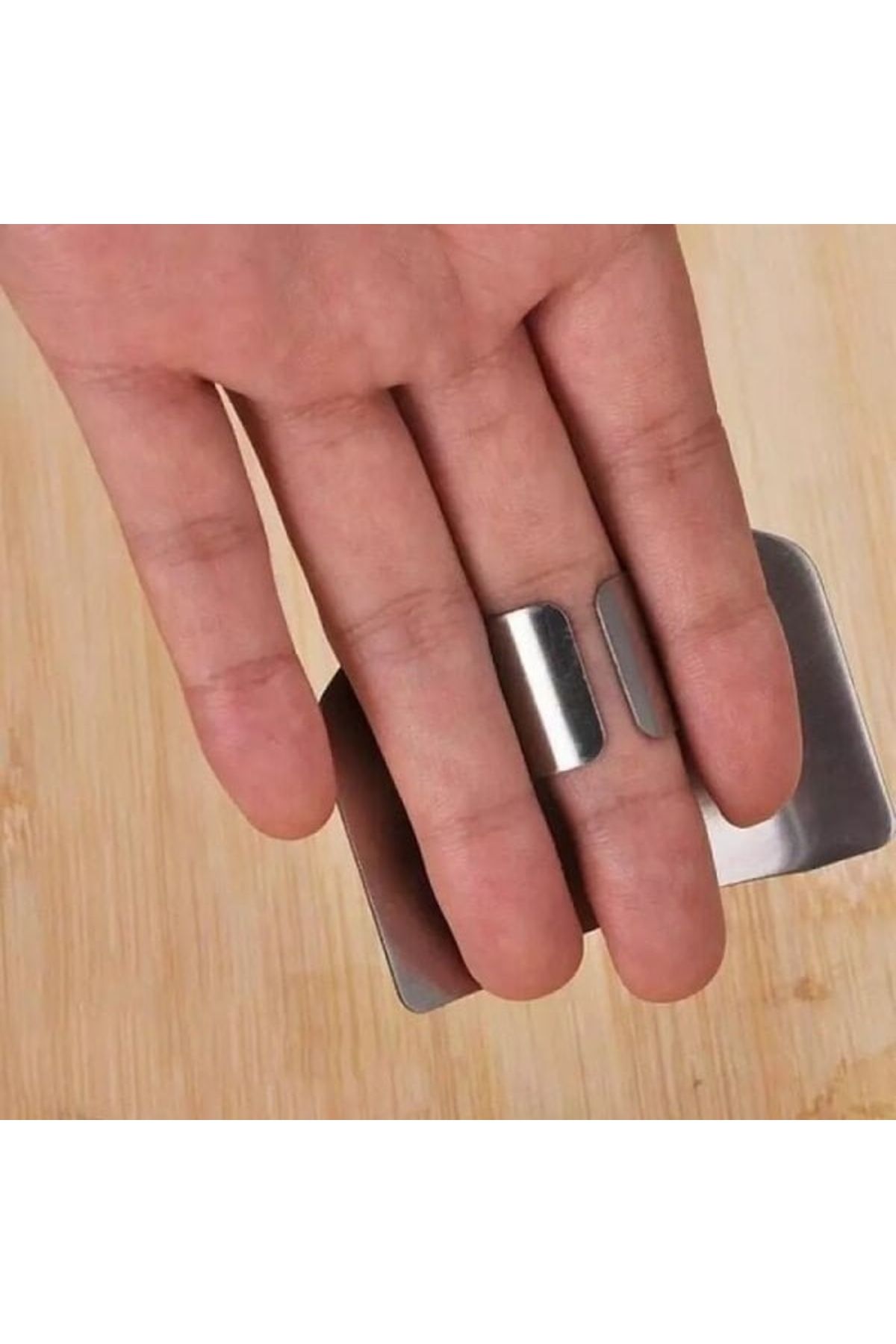 Yenimiyeni-Stainless Steel Finger Protector Anti Cut 2