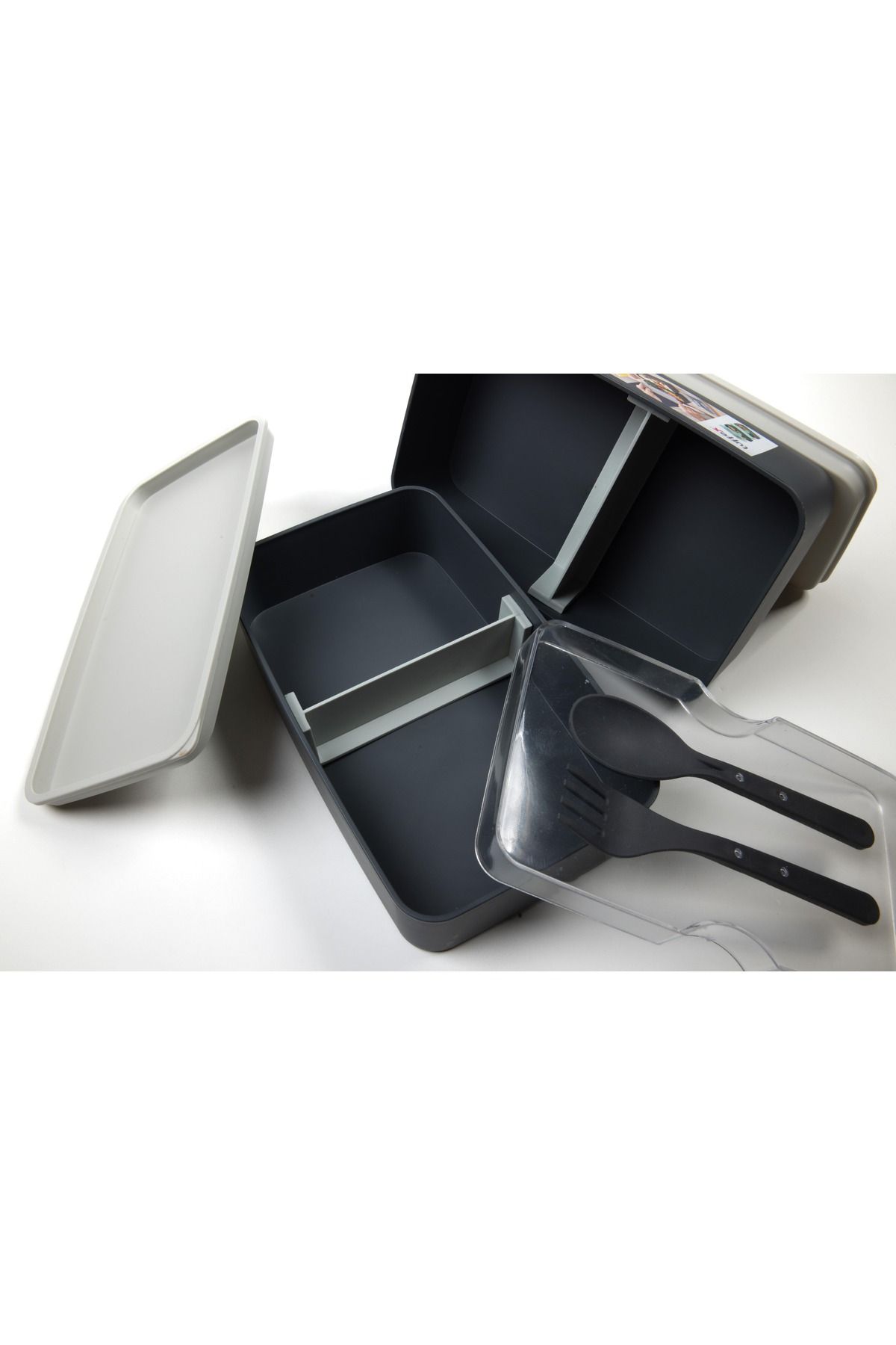 QUİCKPREP-Gray Two-Layer Food Bottom 4