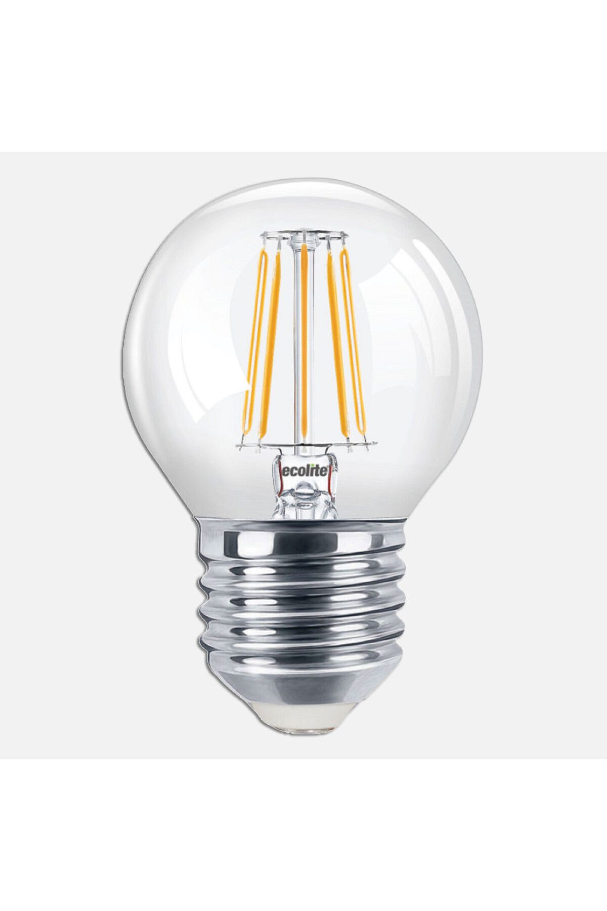 Ecolite Filament 4 W Sarı Klasik E27 Duy Led Ampul