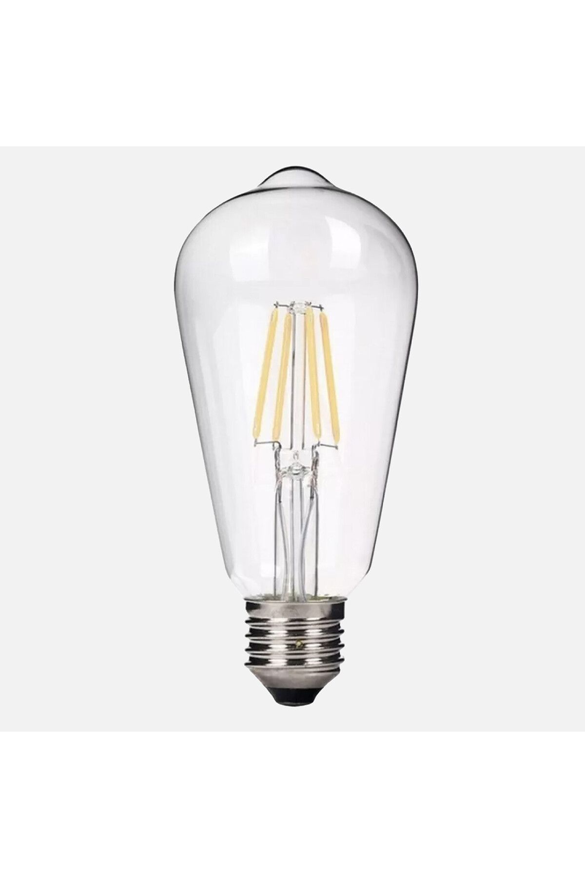 Ecolite Led Filament St64 7 W Sarı 2700K E27 LED Ampul