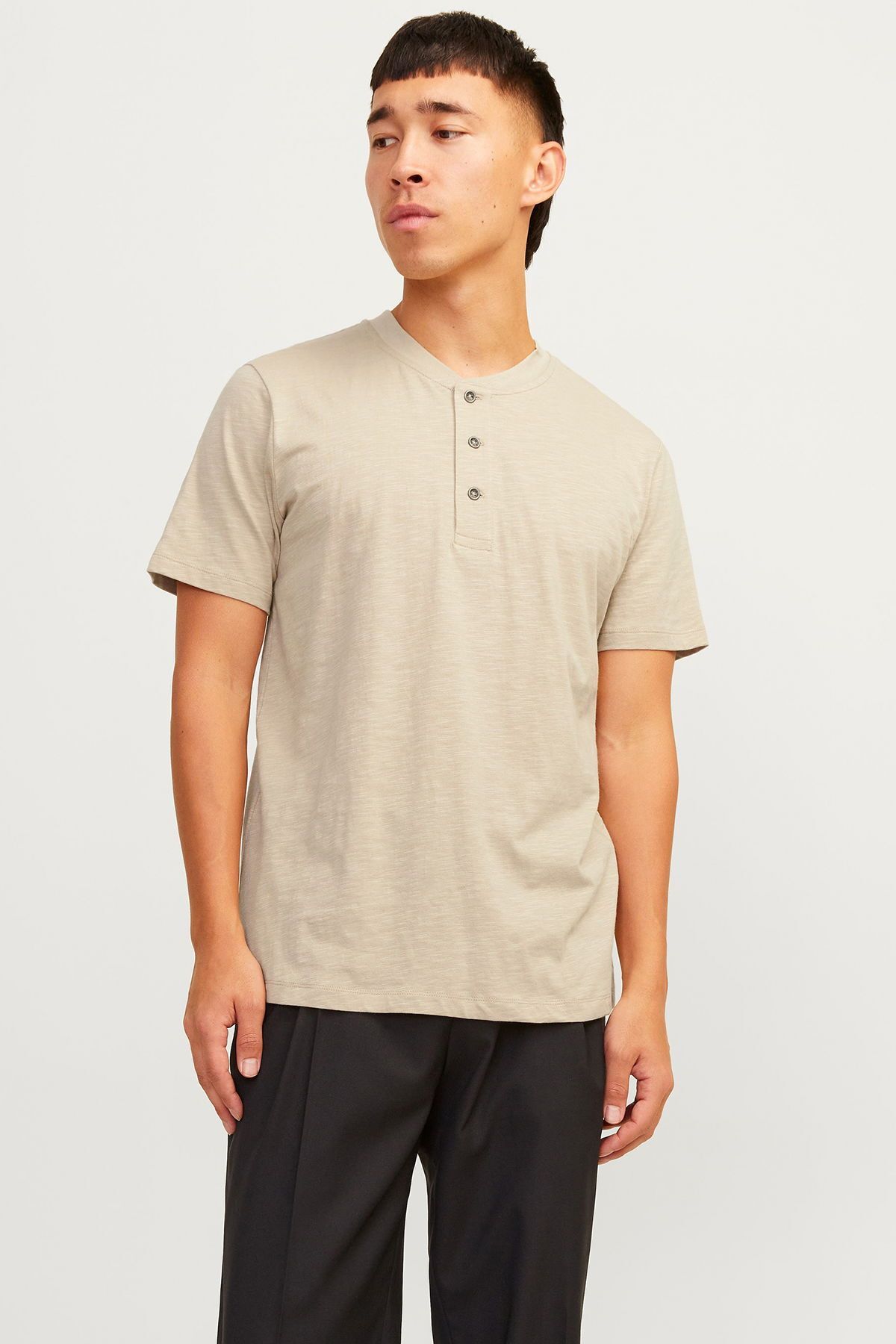 Jack & Jones Erkek Bisiklet Yaka T-shirt