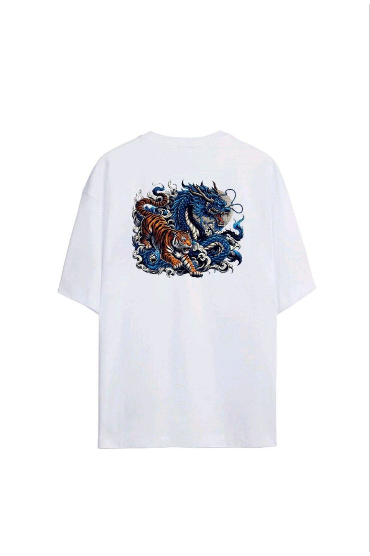 Gençwear Tiger & Dragon Oversize T-Shirt