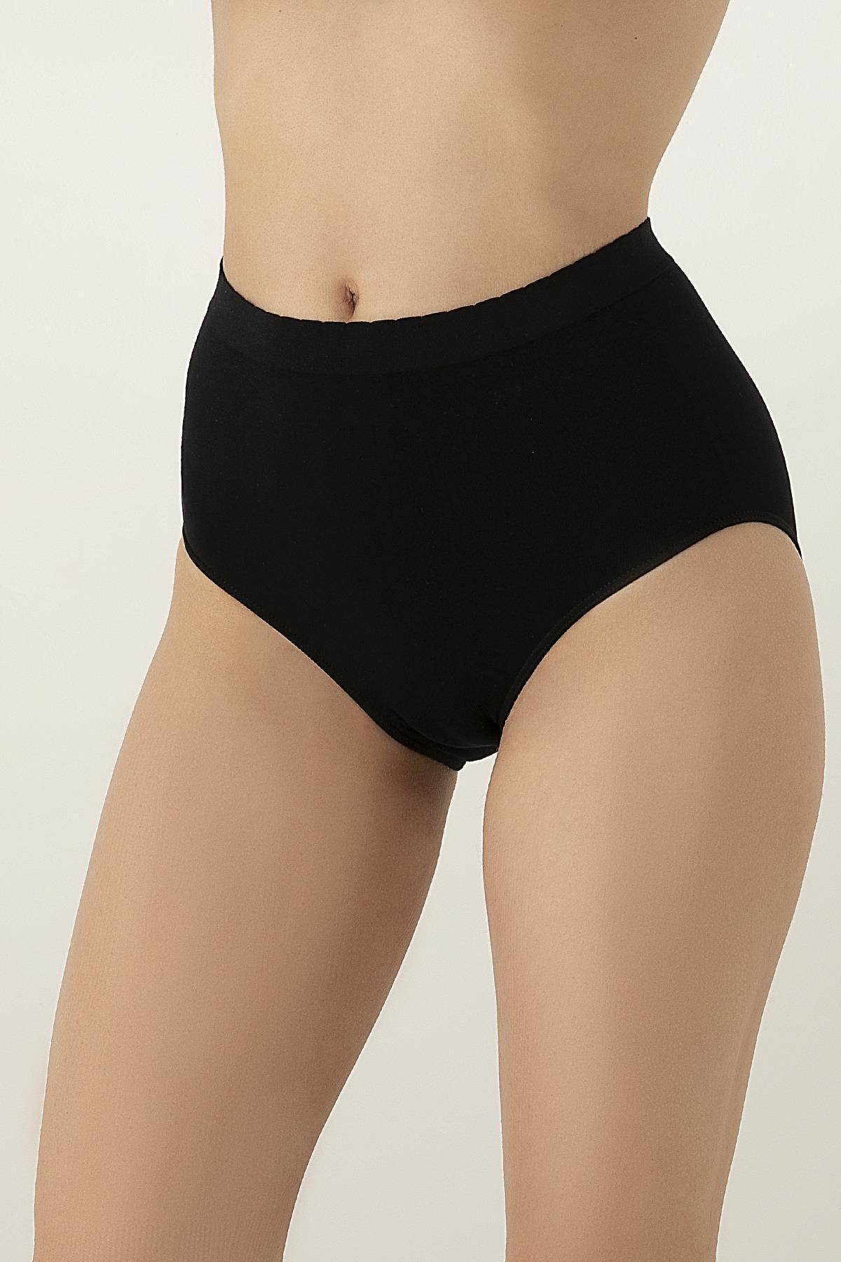 Doremi-Seamless High Waist Breathable Anti-Sweat Comfortable Fit Women's Slip Panties 2