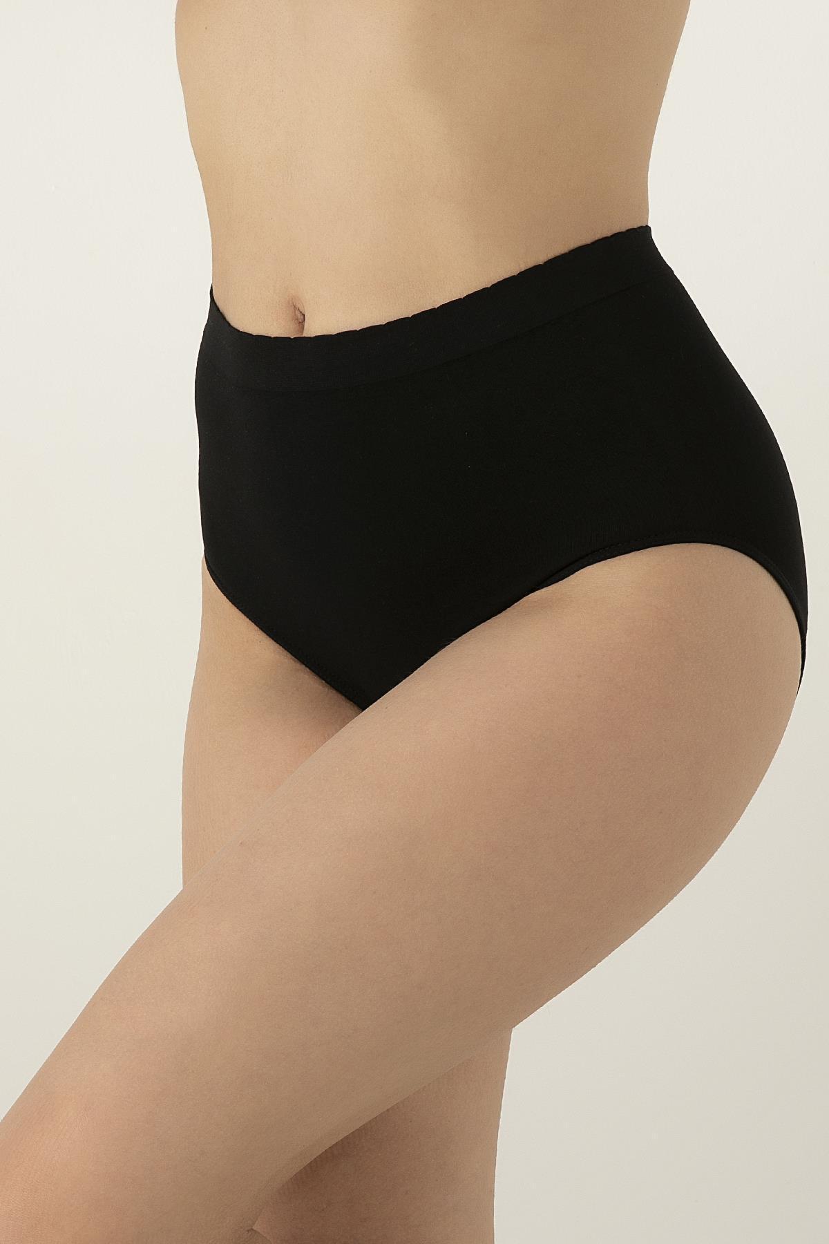 Doremi-Seamless High Waist Breathable Anti-Sweat Comfortable Fit Women's Slip Panties 6
