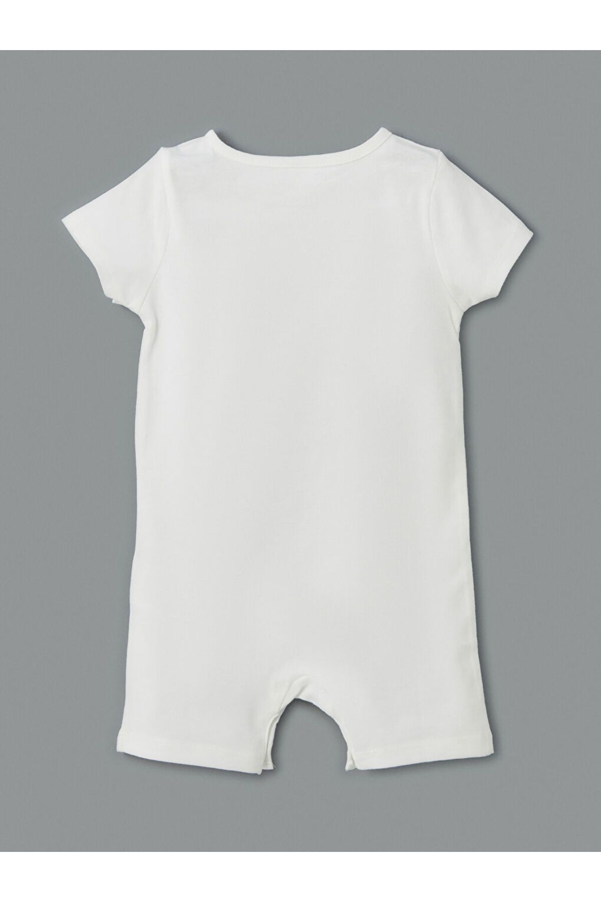 LC Waikiki-LCW ECO Baby-Strampler mit Rundhalsausschnitt und Aufdruck für Mädchen 2