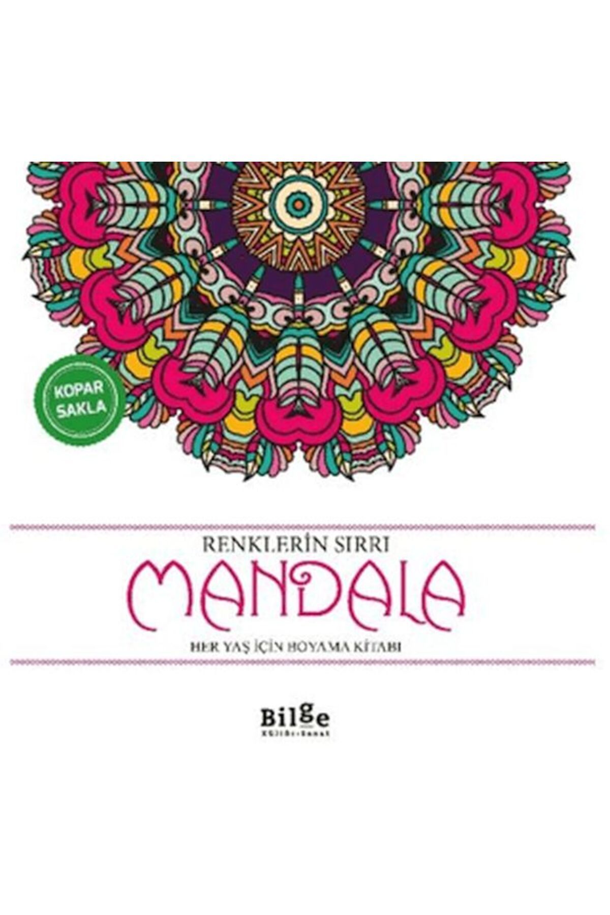 Nan Kitap Renklerin Sırrı -Mandala