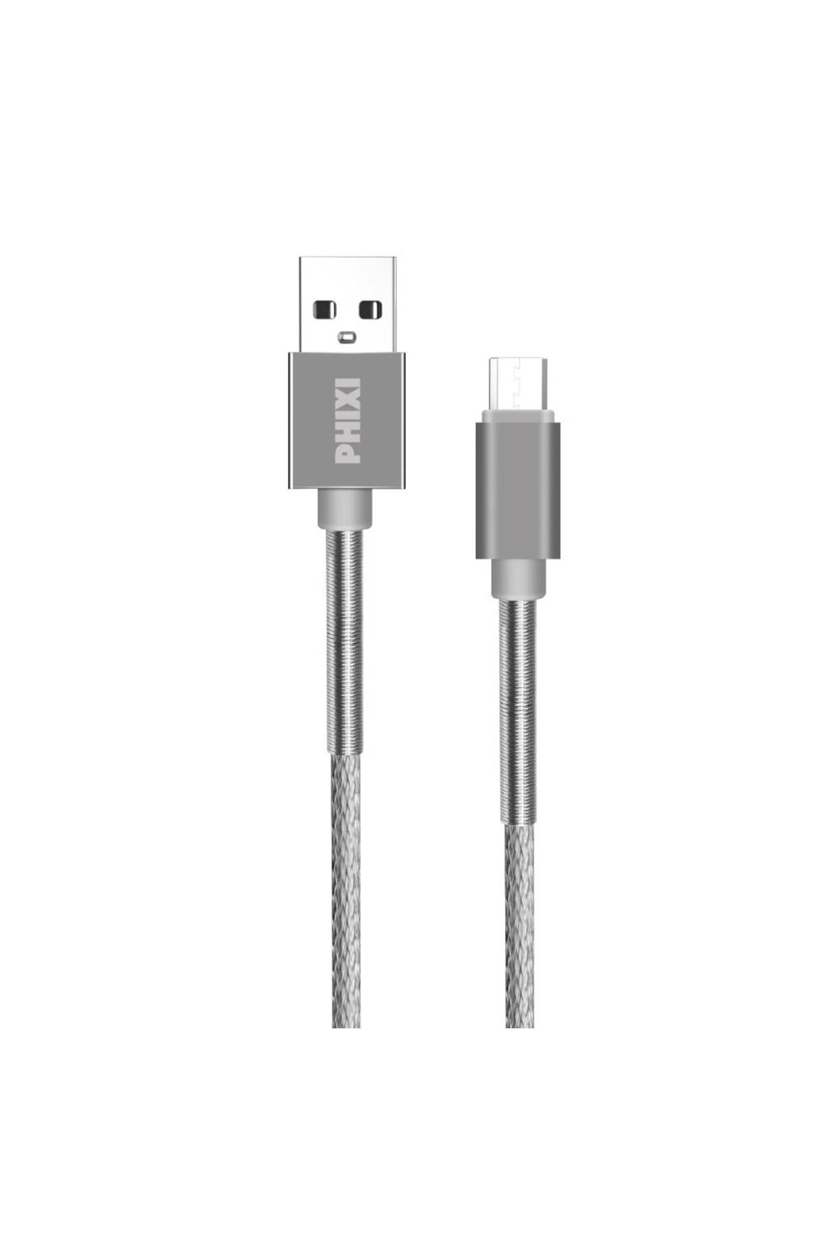 Mea Capio Cb610m Force Metal Örgü 100 Cm Micro Usb Şarj Ve Data Kablosu