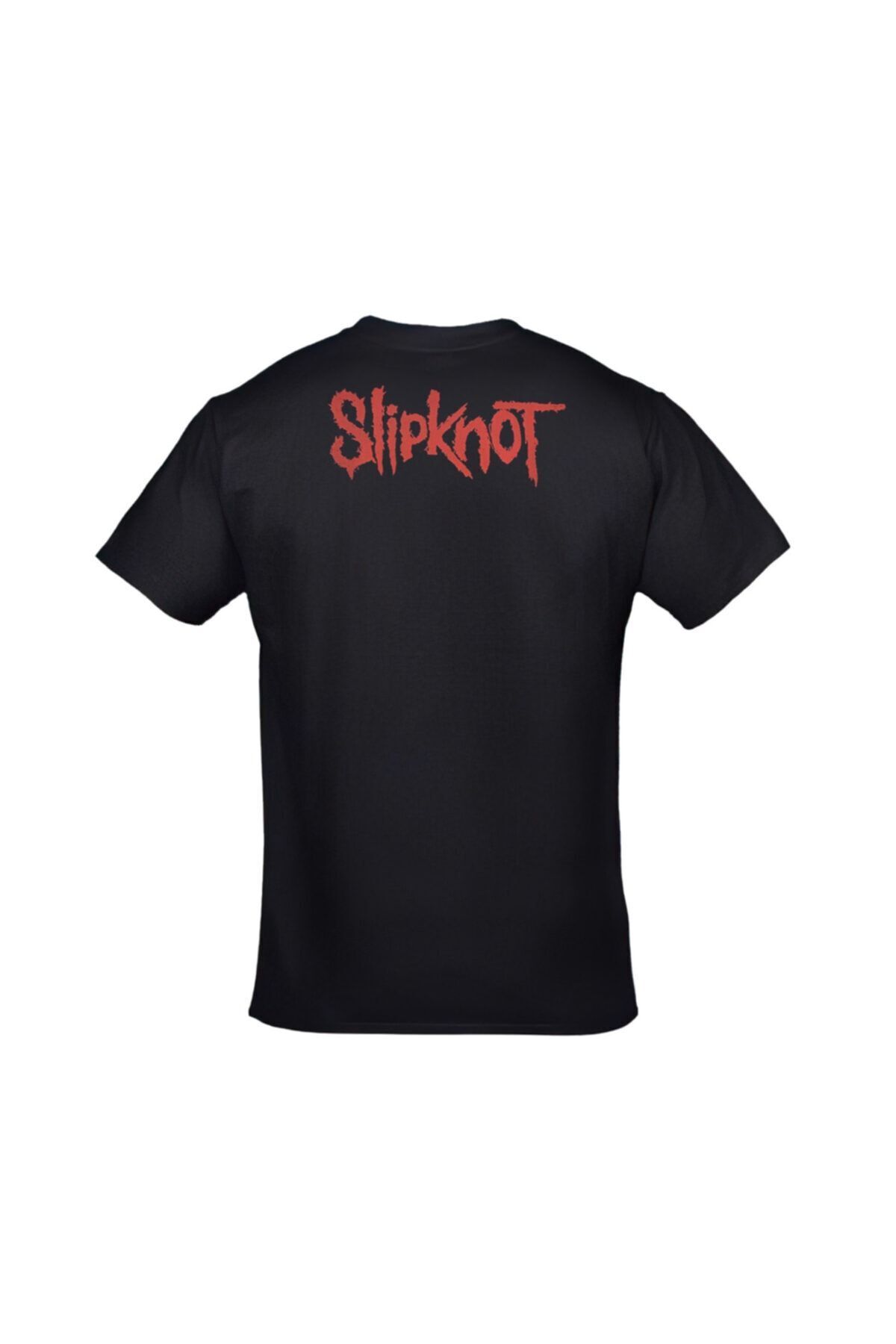 Kalic Studio-Slipknot'We Are Not Your Kind' Unisex Black Front and Back Printed 2