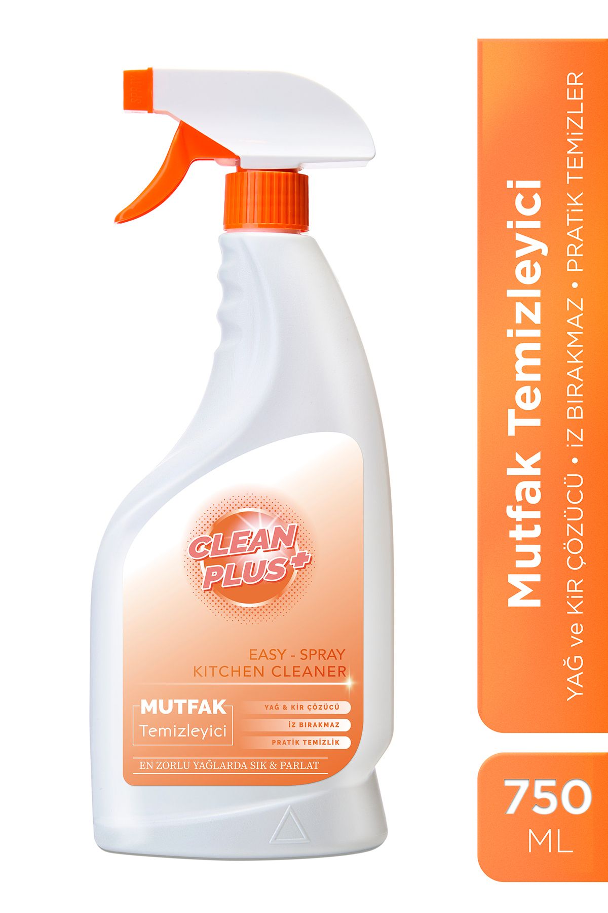 ÖZDEN ÖZDOĞAN Clean Plus+ Yağ ve Kir Çözücü Ultra Güçlü Mutfak Temizleyici 750 ml