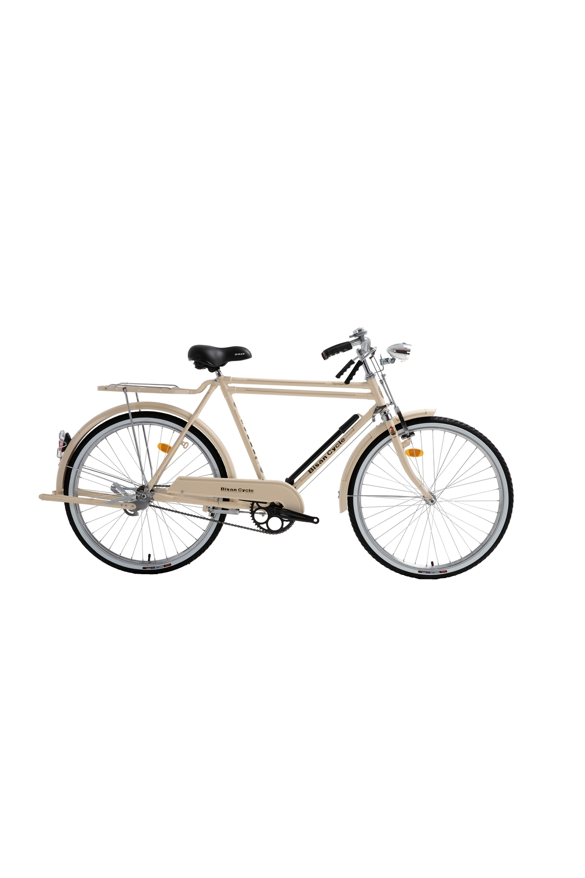 BİSAN ROADSTAR CLASSIC SERVICE BICYCLE 58CM V 26 WHEELS 1 GEAR CREAM BLACK GOLD