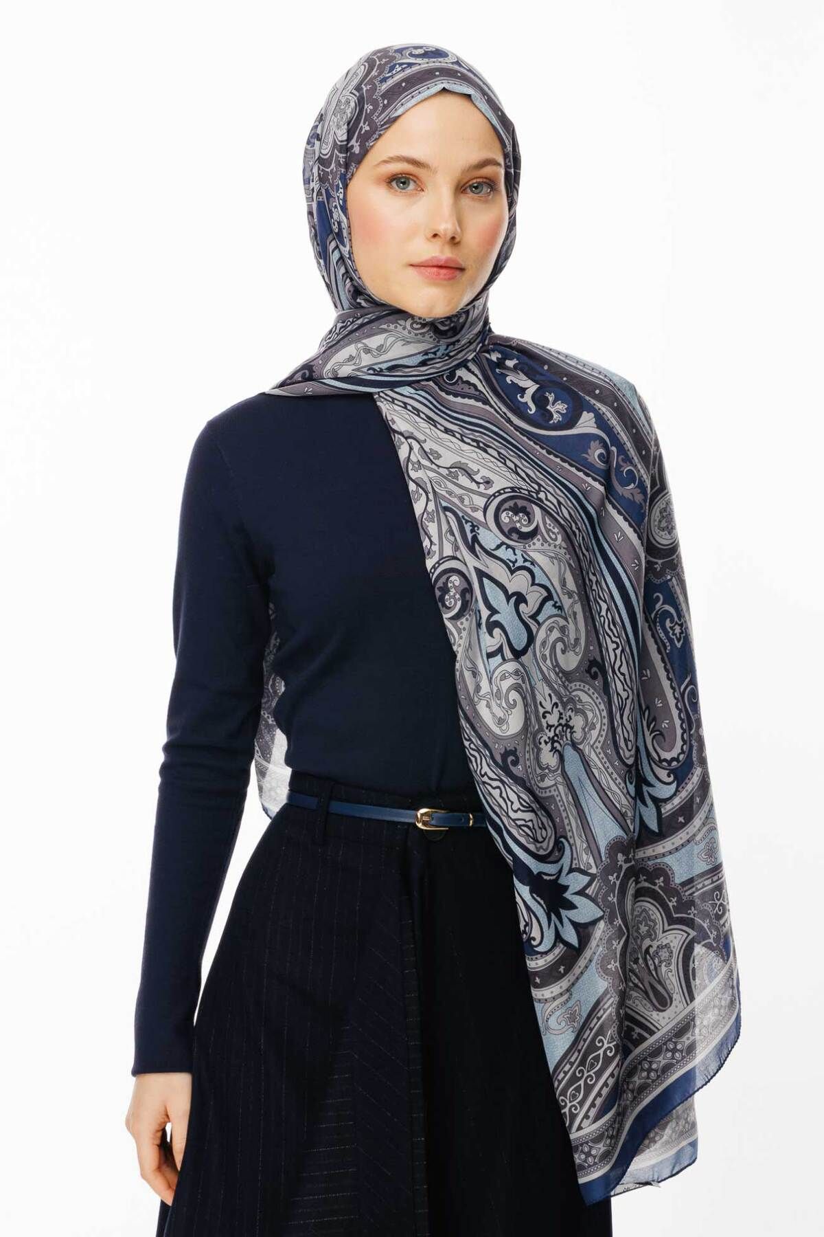 VALORSCARF VOLARSCARF VİNTAGE BREEZE COLLECTION RETRO DESEN ŞAL