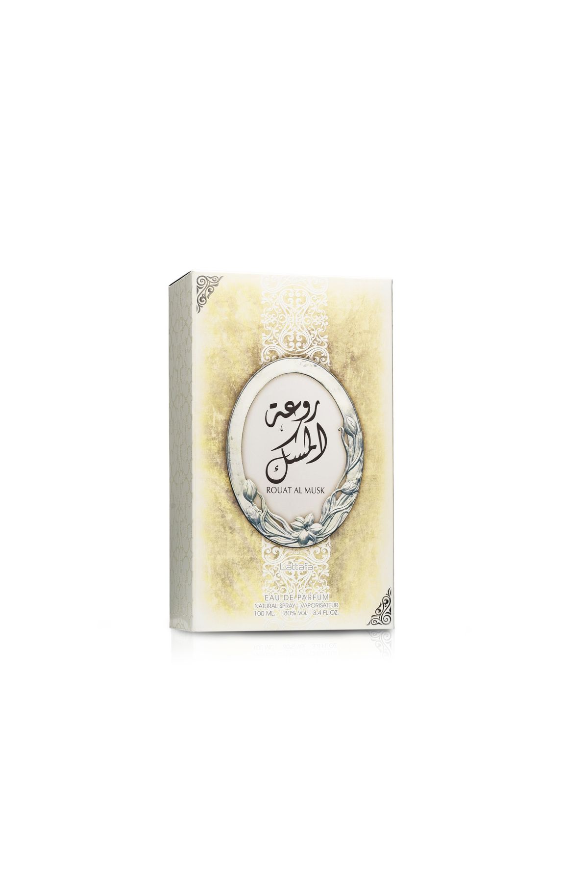 عطر مردانه روات آل مسک 100 میل کهربا و ظرافت فلوررال Lattafa