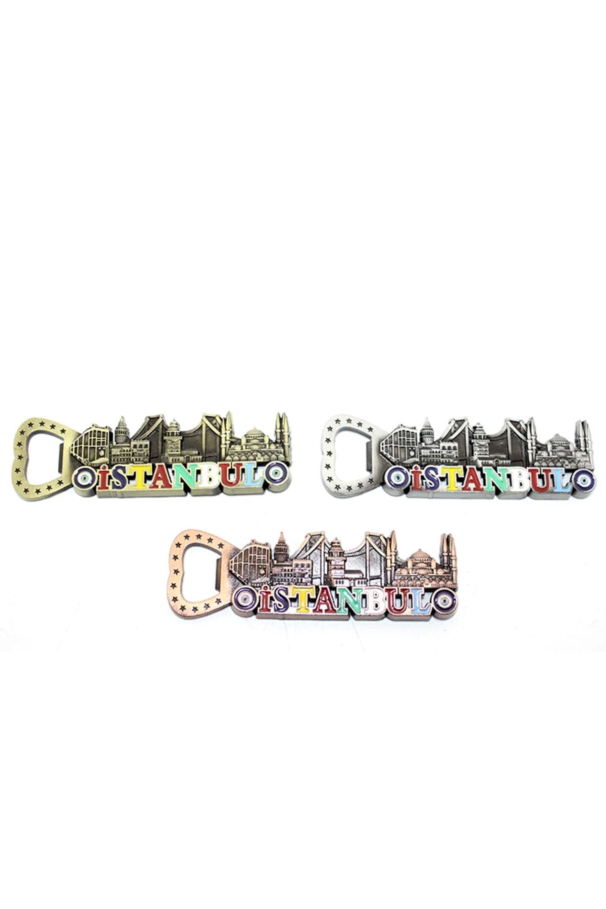 YNT İthalat İstanbul Temalı Metal Magnet Alk3334