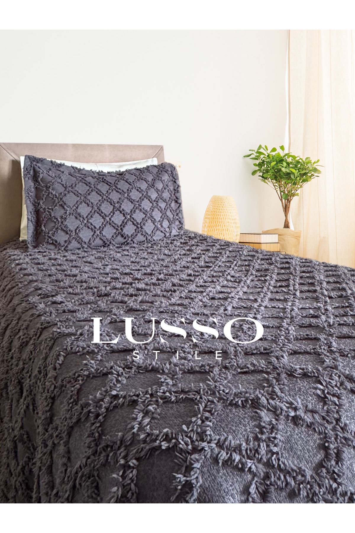 lusso stile-Cuvertură de pat Siena 180x250 Pernă simplă 2