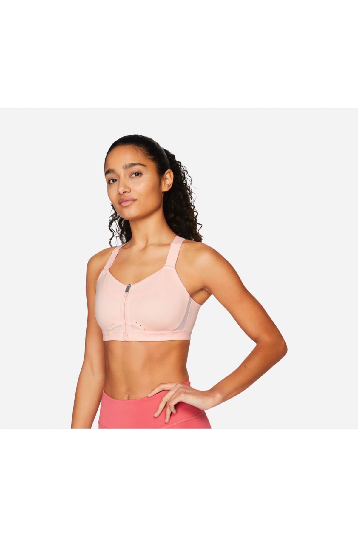 Nike Dri-Fit Alpha High-Support Padded Zip Training Kadın Bra