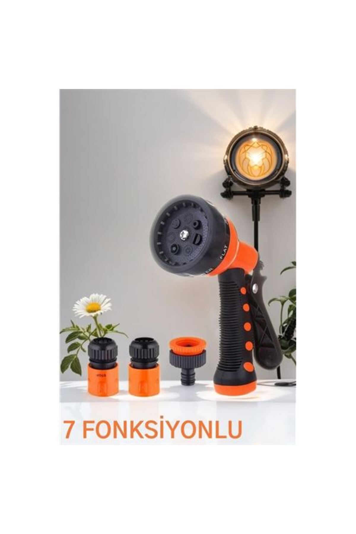 ModaCar Engstore Sulama Tabancası Seti 7 FONKSİYON 3 Aparatlı