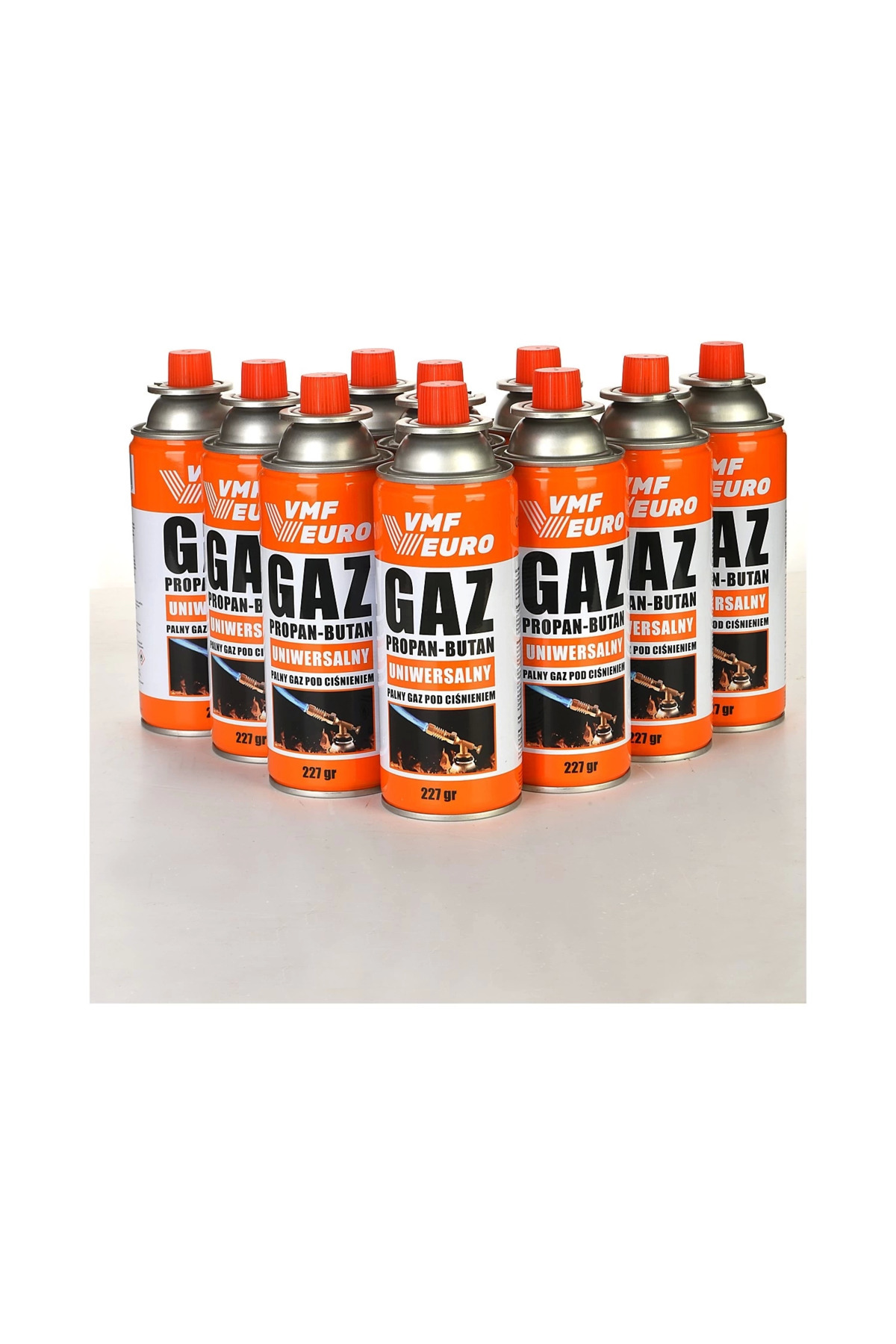 Lisinya Remtaş Vmf Eurogaz Kamp Ocak Gazı Valfli Kartuş 227gr - 10 Adet