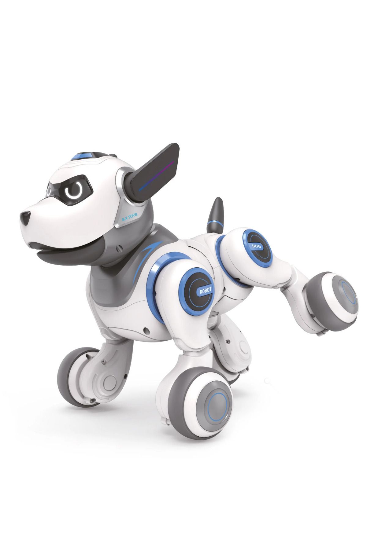 welcomein Uzaktan Kumandalı Full Fonksiyon Şarjlı Işıklı Müzikli İnteraktif Sevimli Robot Köpek