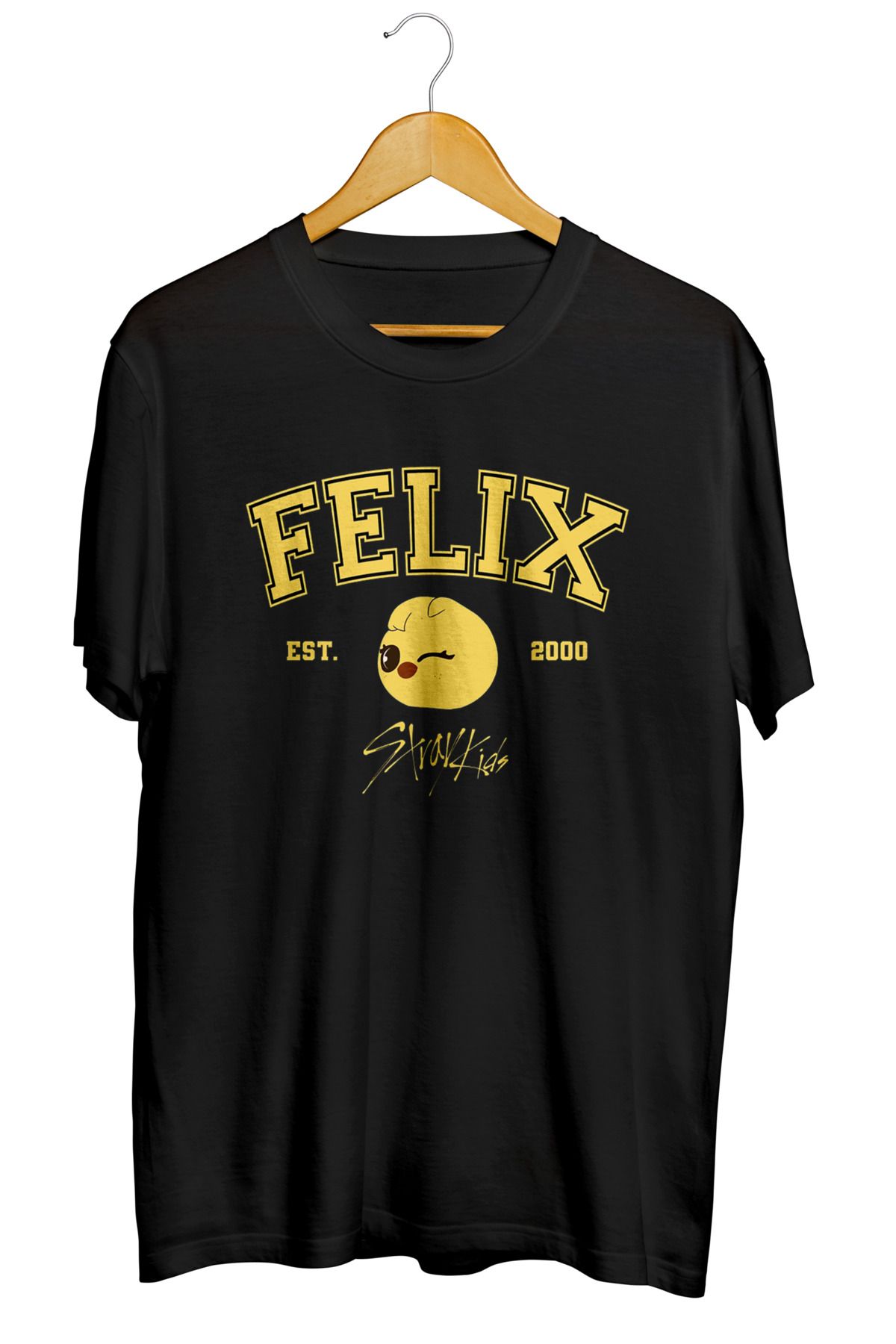 karikatürstore Felix Cute Member Baskılı Kaliteli Unisex Tişört