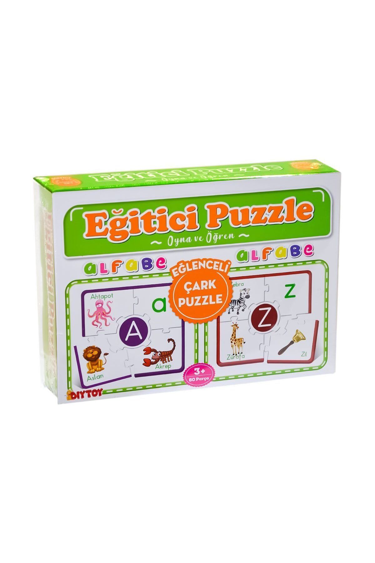 Easy Tedarik 7197 ÇARK PUZZLE ALFABE