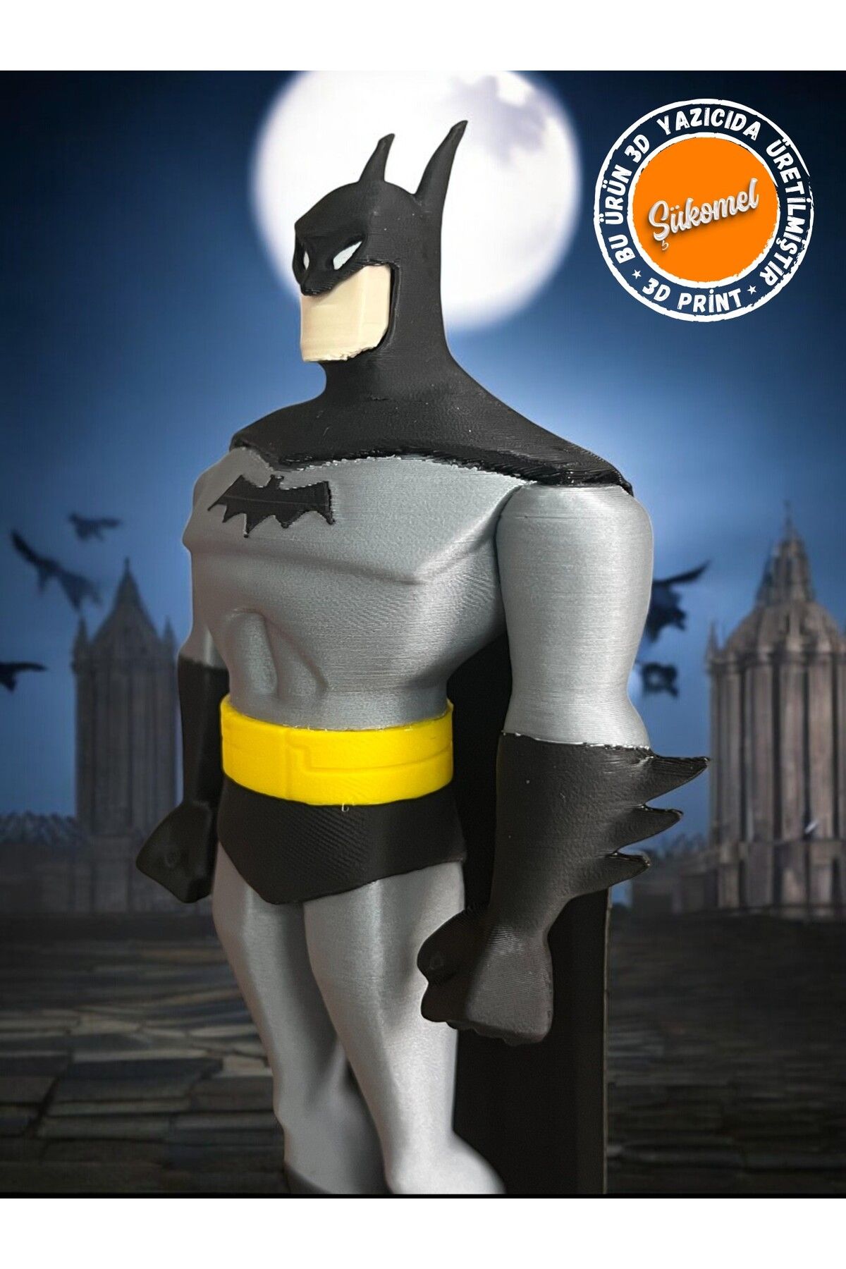 Dummy13 Batman Animated / Justice League Unlimited Figür 17.5 Cm Dekoratif Koleksiyon 3D BASKI Figür 1 Adet