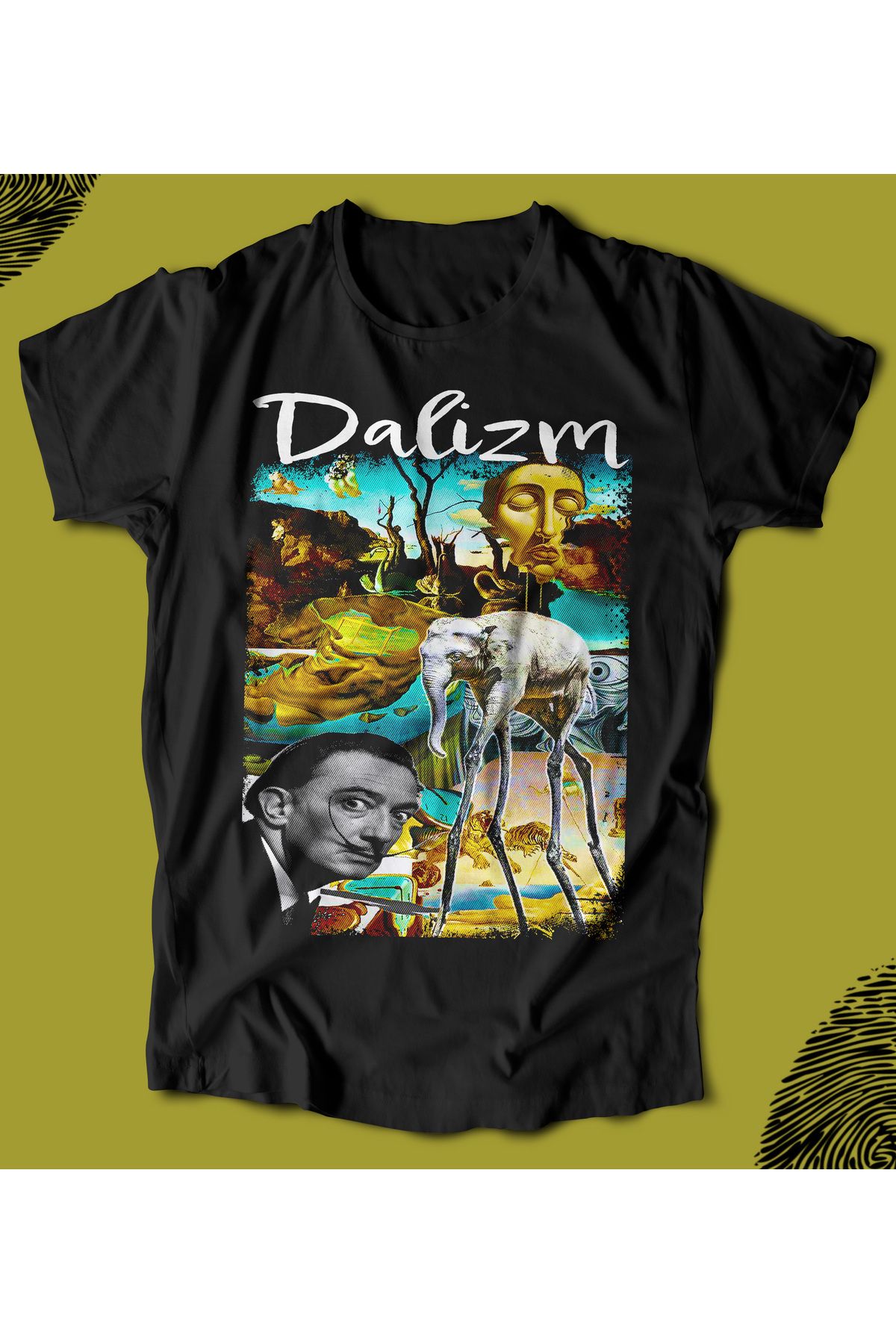 BUTSHIRT Salvador Dali – Dalizm‘ Baskılı Regular-Fit' Unisex Tişört