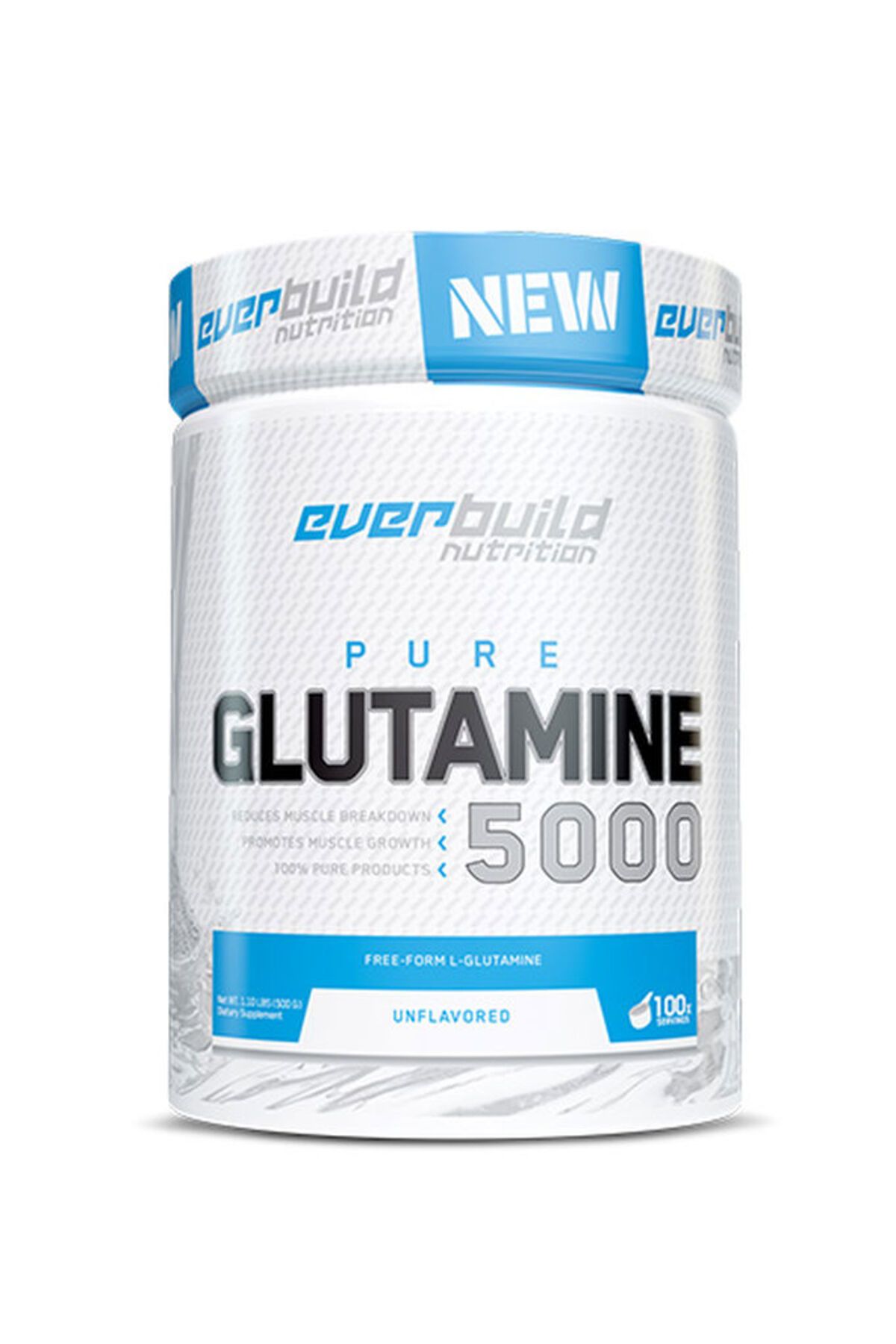 EverBuild Nutrition EVERBUİLD Glutamine 5000 / 500g. - 100 servis