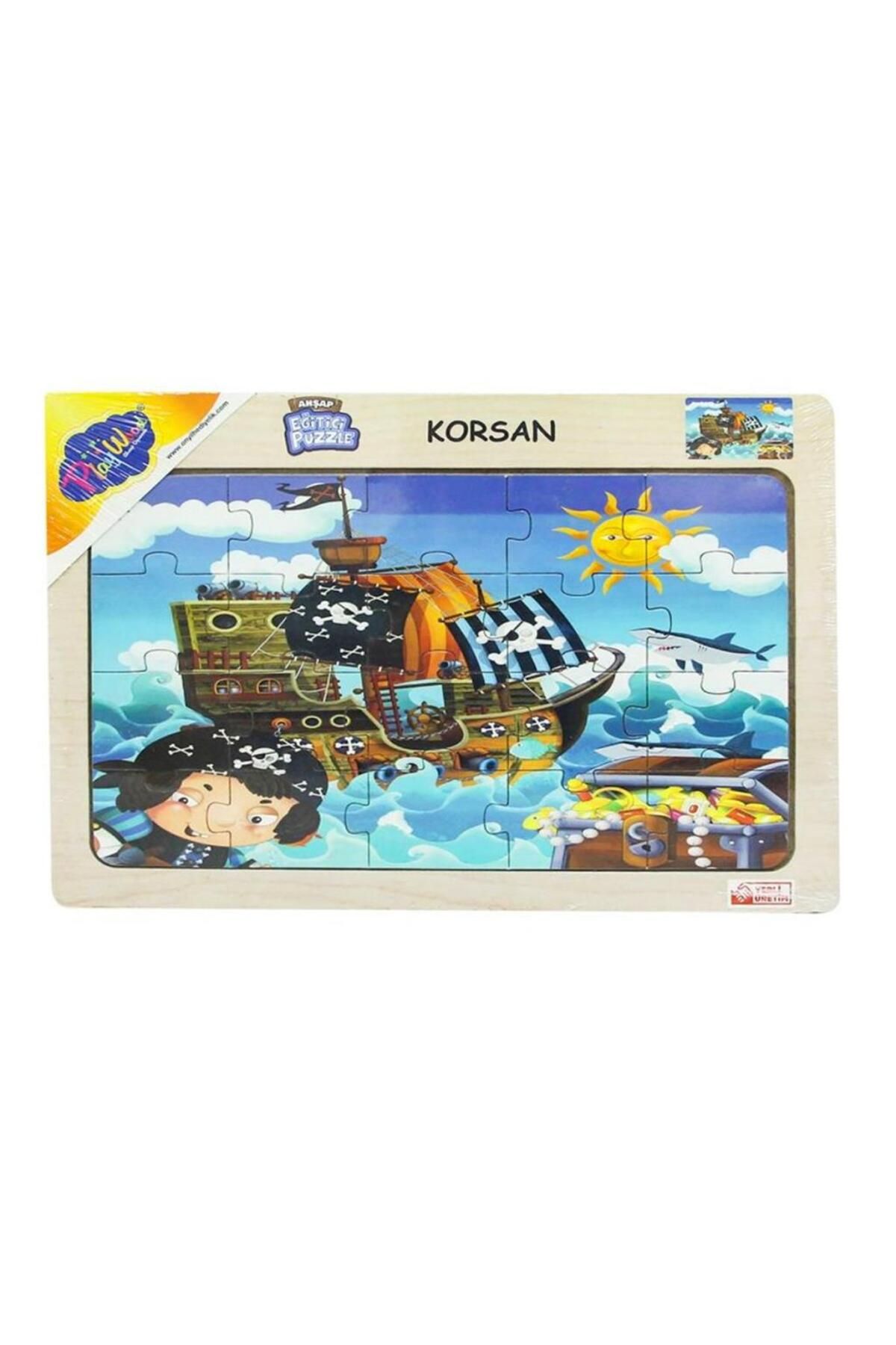 Shop58 53/54/55/56 AHŞAP EĞİT.PUZZLE KORSAN