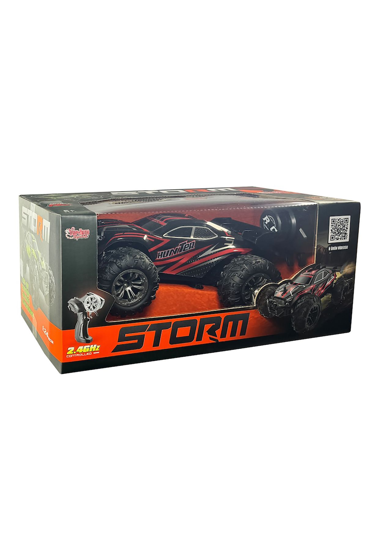 Vardem 2.4G Sarjlı Storm Off Road Işıklı Araba Kırmızı