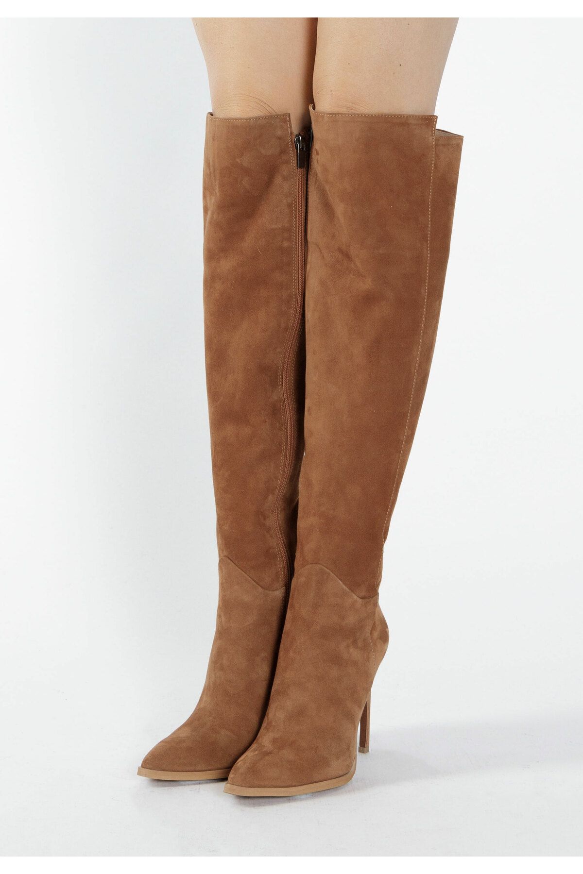 Faina-Overknee-Schuhe von Verloursleder 1
