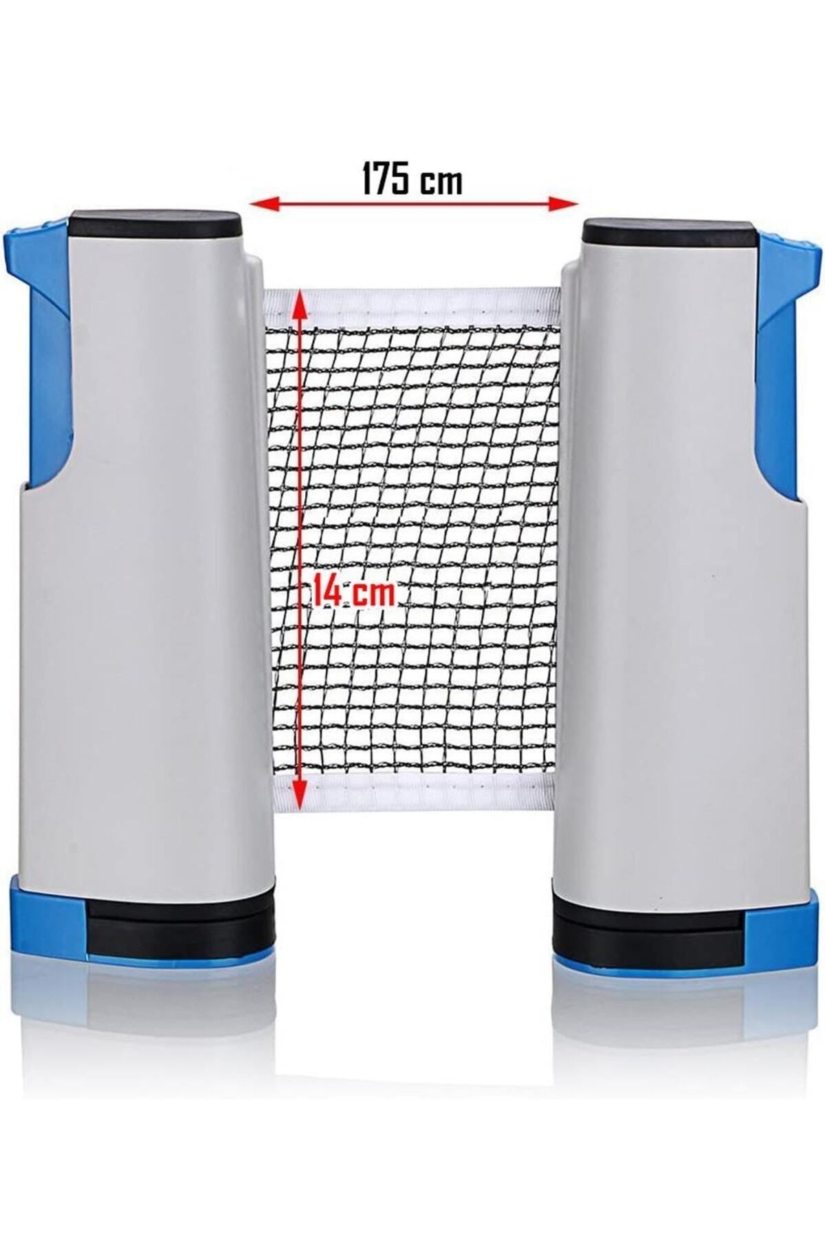 Telvesse-Table Tennis Net Ping Pong Net with Automatic Tensioning Mechanism Compatible with All Tables 7