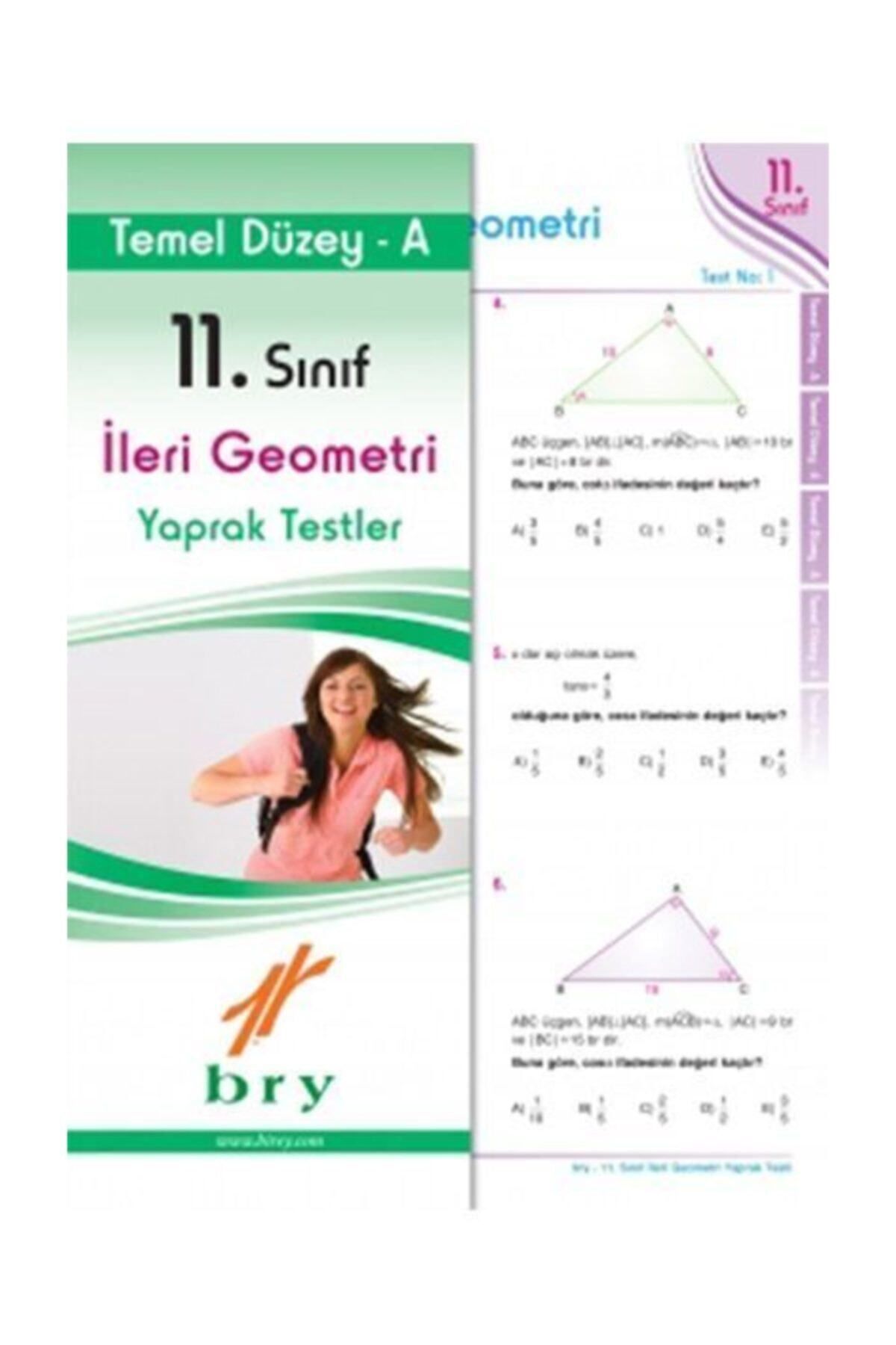 Evrensel İletişim Yayınları 11. Sınıf Ileri Geometri Yaprak Testler Temel Düzey A