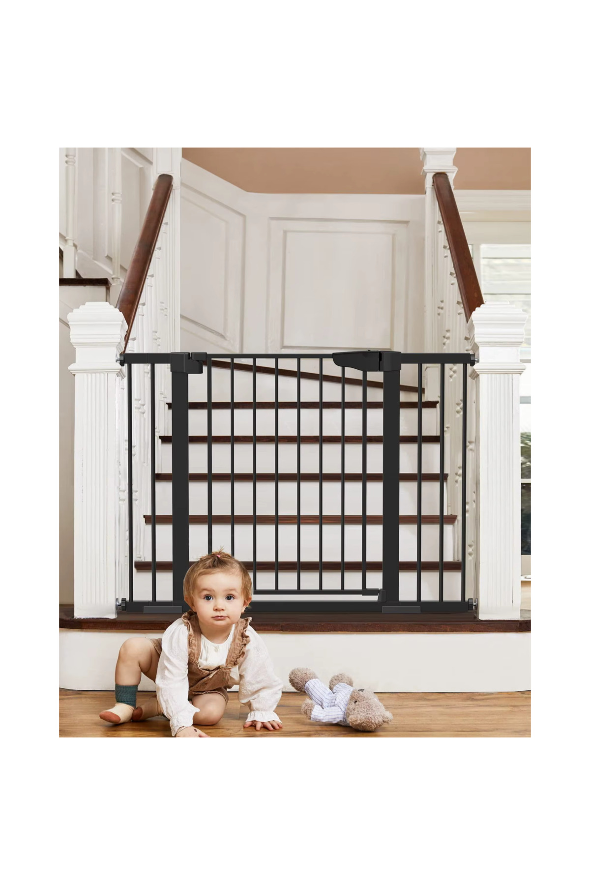 GUİMO Guimo 75-85 Cm Bebek Çocuk Pet Güvenlik Ve Merdiven Kapısı Baby & Child Safety Gate fotoğrafı 2 (önizleme)
