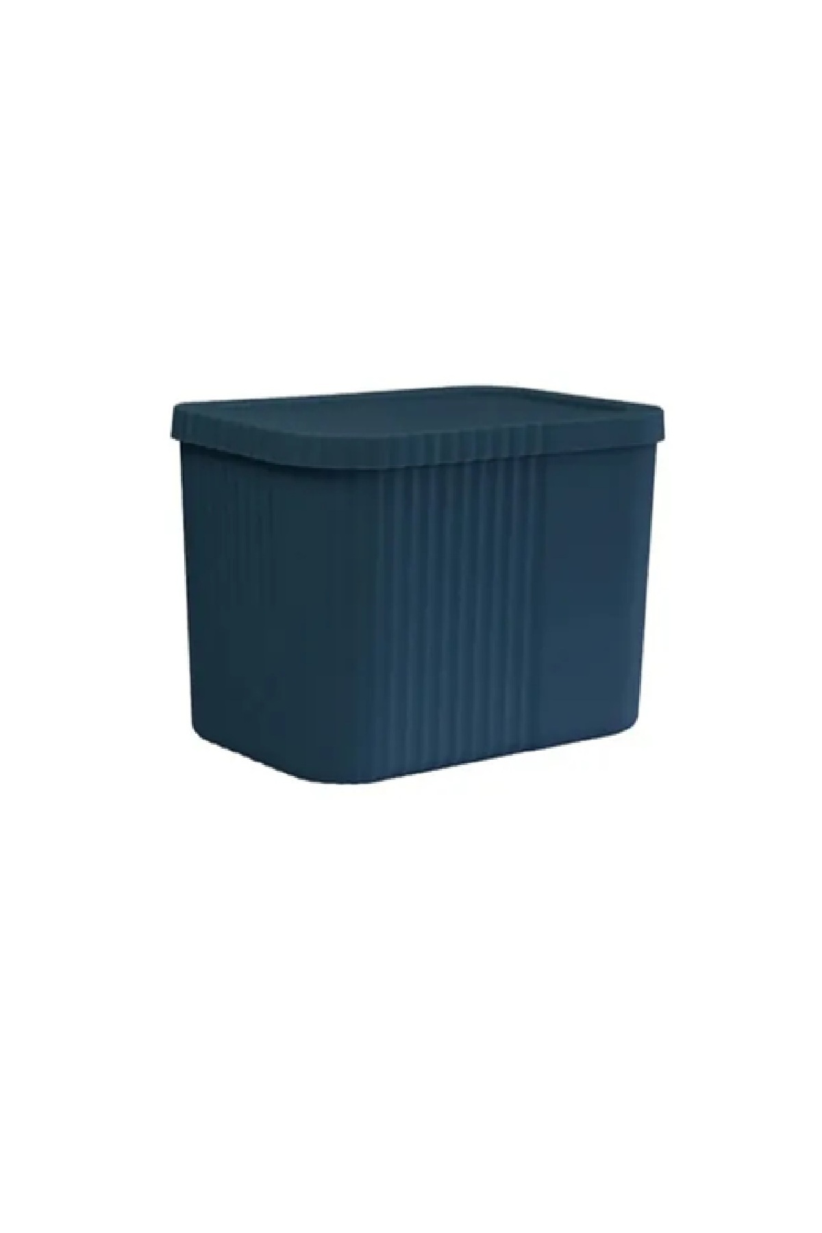 Roza's Home-2 Pieces 6 Liters Midi Multi-Purpose Storage Box with Lid - Towel, Cosmetic Personal Item Organizer 4