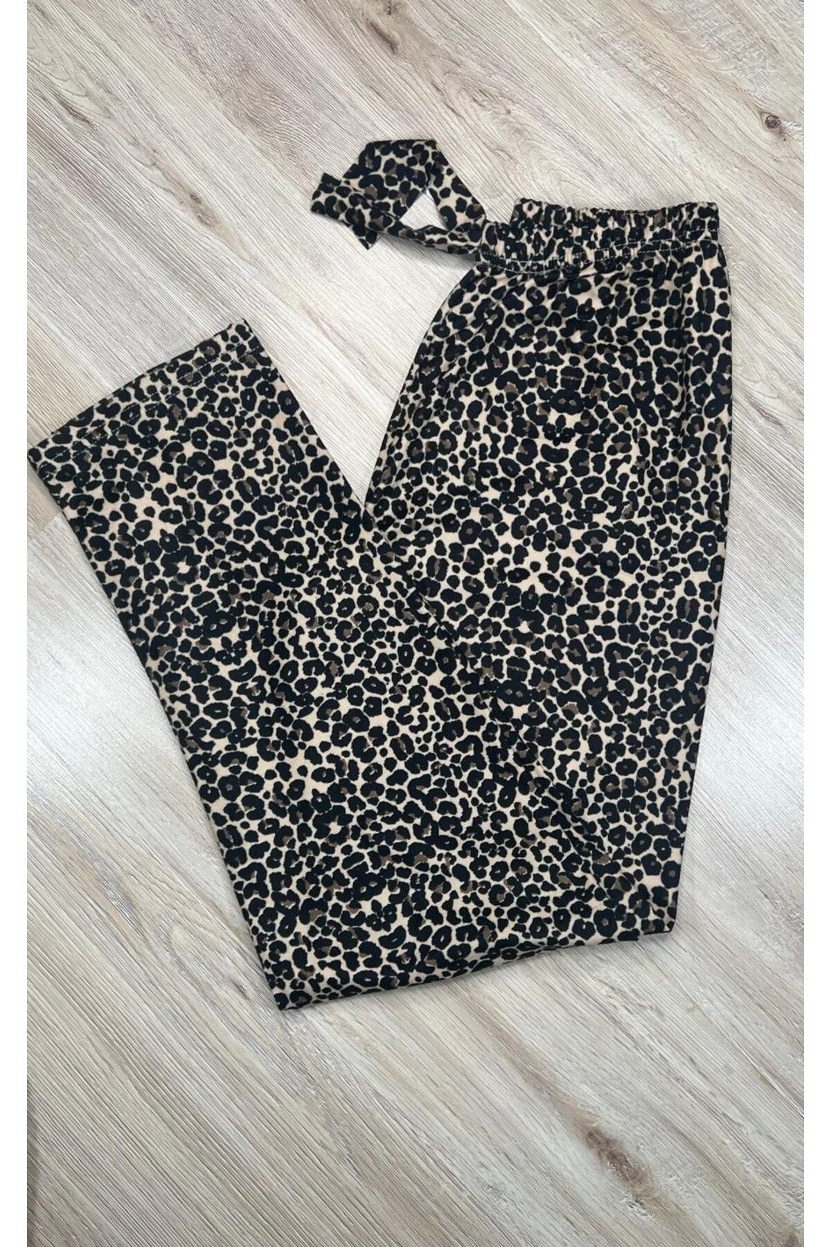 MODA Leopar Desenli Pijama Altı