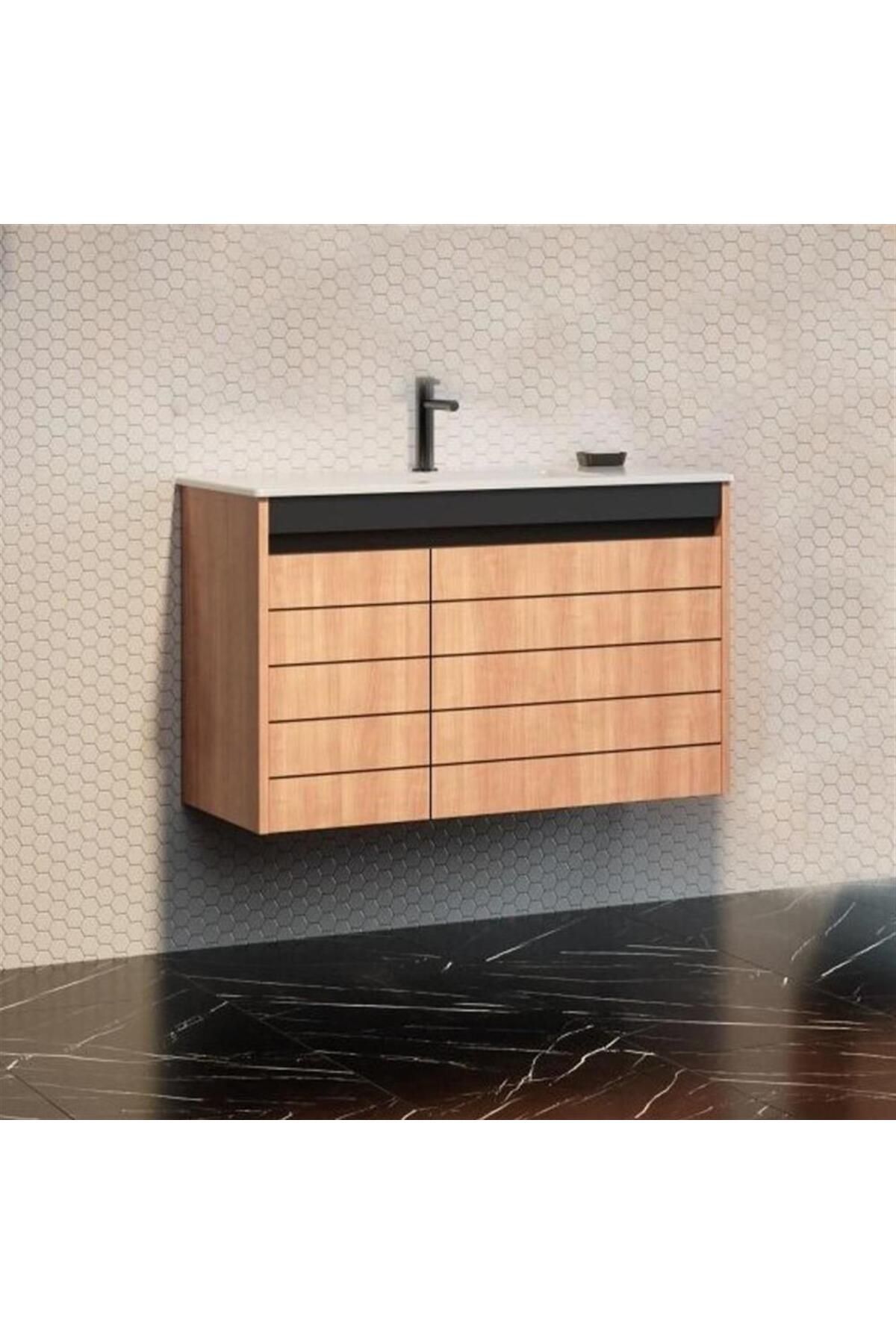 ORKA RİCATO 80 ALT MODÜL + LAVABO  MORGANA KİRAZ 5002224