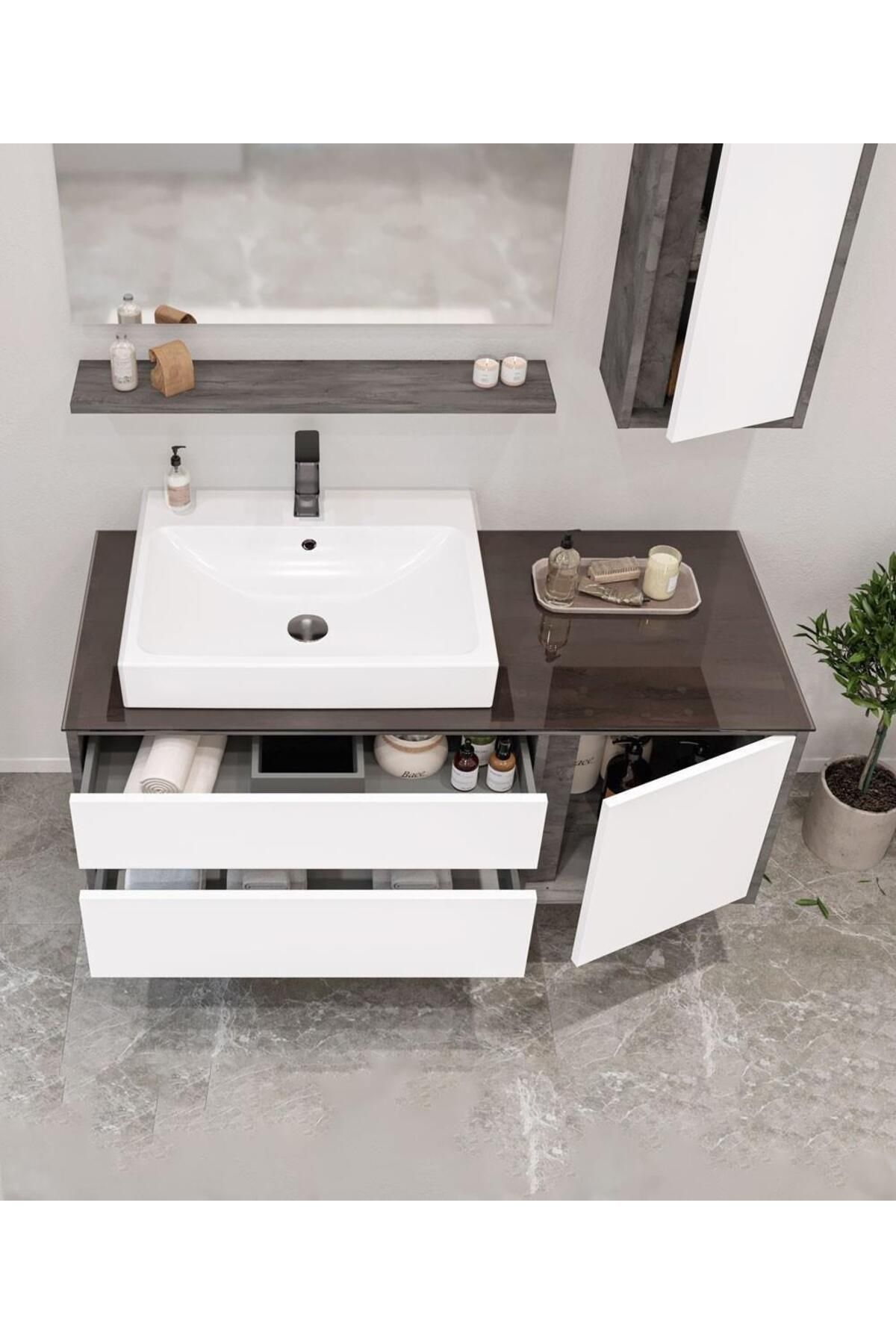 ORKA VERONA 120 ALT MODÜL + LAVABO   IRONY 5003624