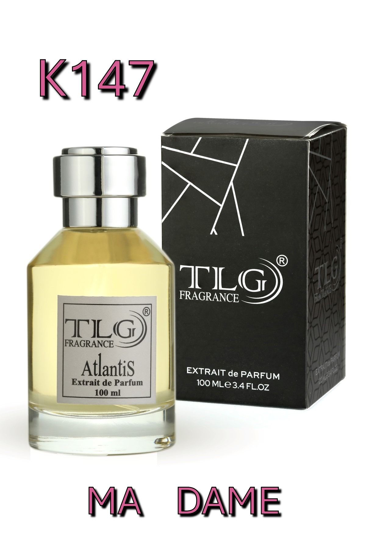 TLG K147 TLG Ma Dame Extrait Kadın Parfümü, 100 ml