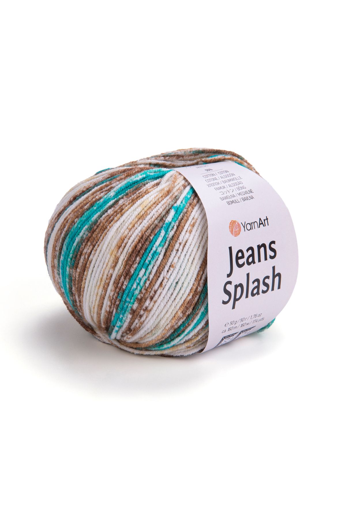 Yarnart Jeans Splash Ebruli Pamuk Amigurumi İpi 50 gr