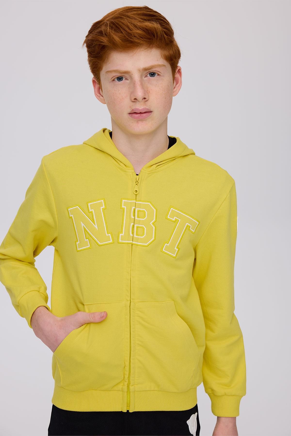 Nebbati-Bg Store Boys Yellow Tracksuit Top 3