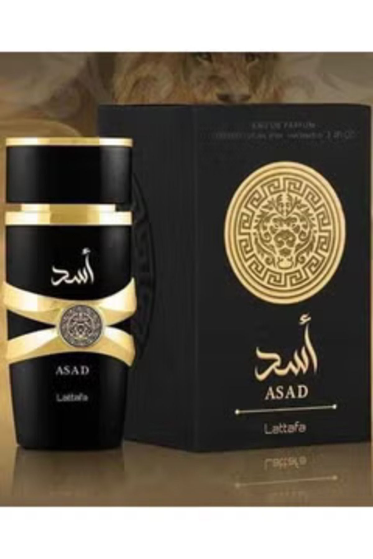 lattafa-Asad Perfume for Men by Lattafa - Eau de Parfum, 100ml 1