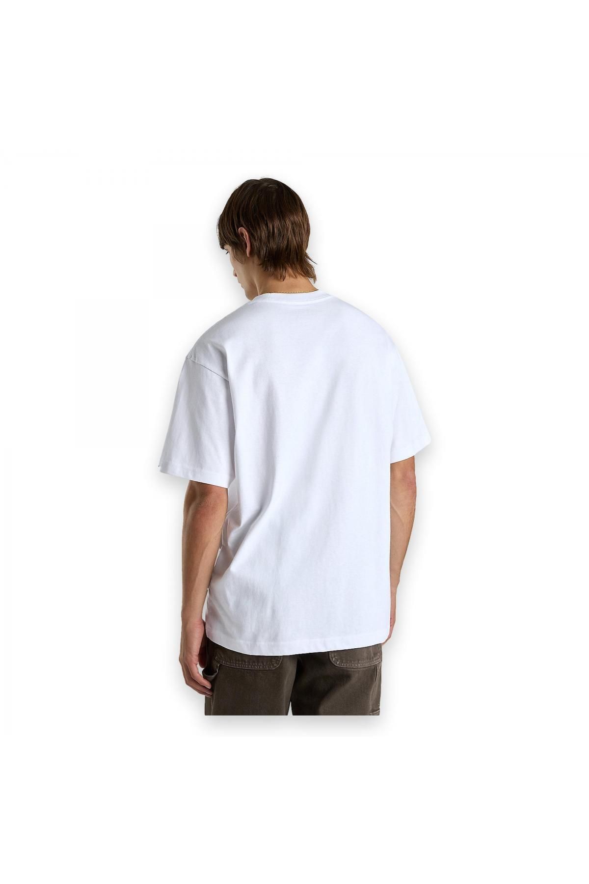 Vans-Vn000P1P Left Chest Ii Loose Ss White Men's T-Shirt 2