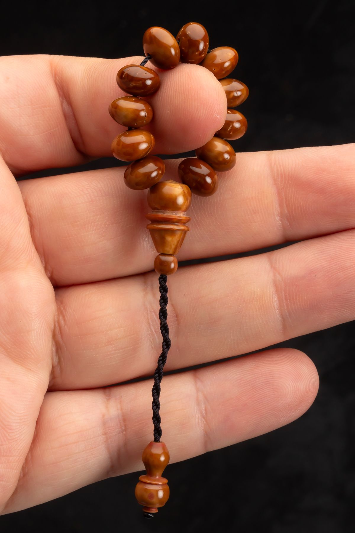 OTTOTESBİH-Natural Kuka - Finger Size Stress Rosary 2