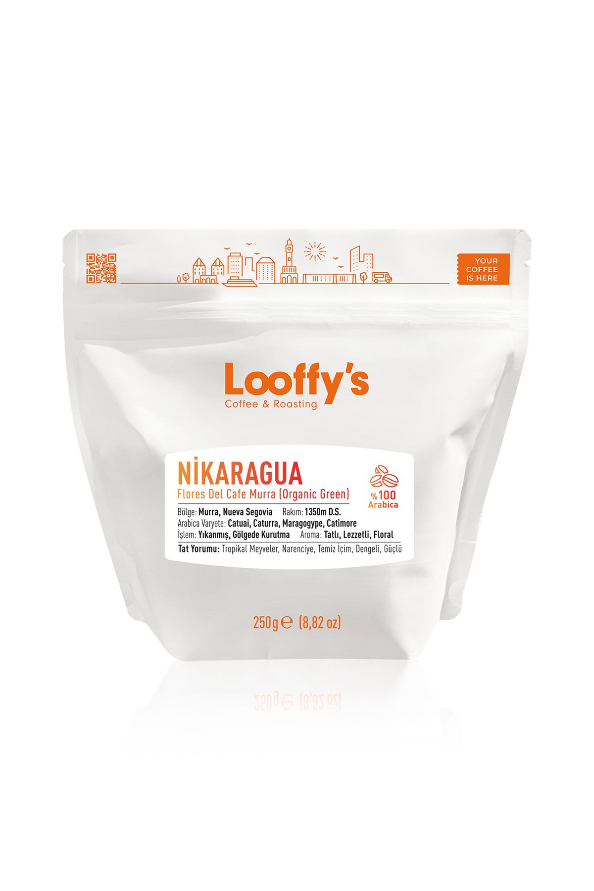 Looffy's Coffee Nikaragua Flores Del Cafe Murra Orta Amerika Kahvesi (1000 Gram)